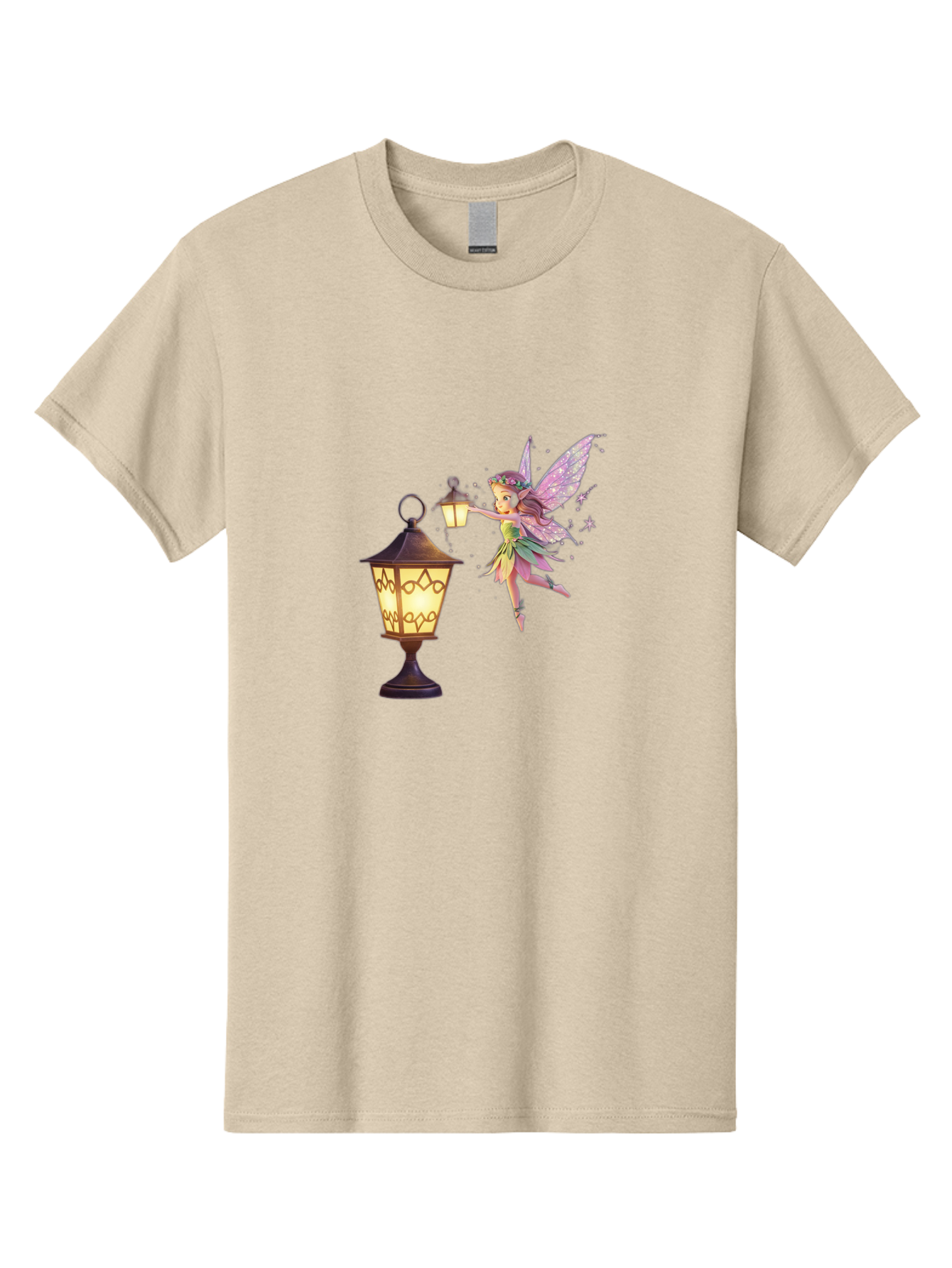 Fairy-With-Lantern-3 Men'S Graphic Tee, 100% Cotton, Comfortable Casual Summer Wear, Machine Washable, Vintage Camera, Old Camera, Antique Camera, Black Camera, Classic Photography, Photography Equipment, Nostalgic Device, Film Camera, Bai800