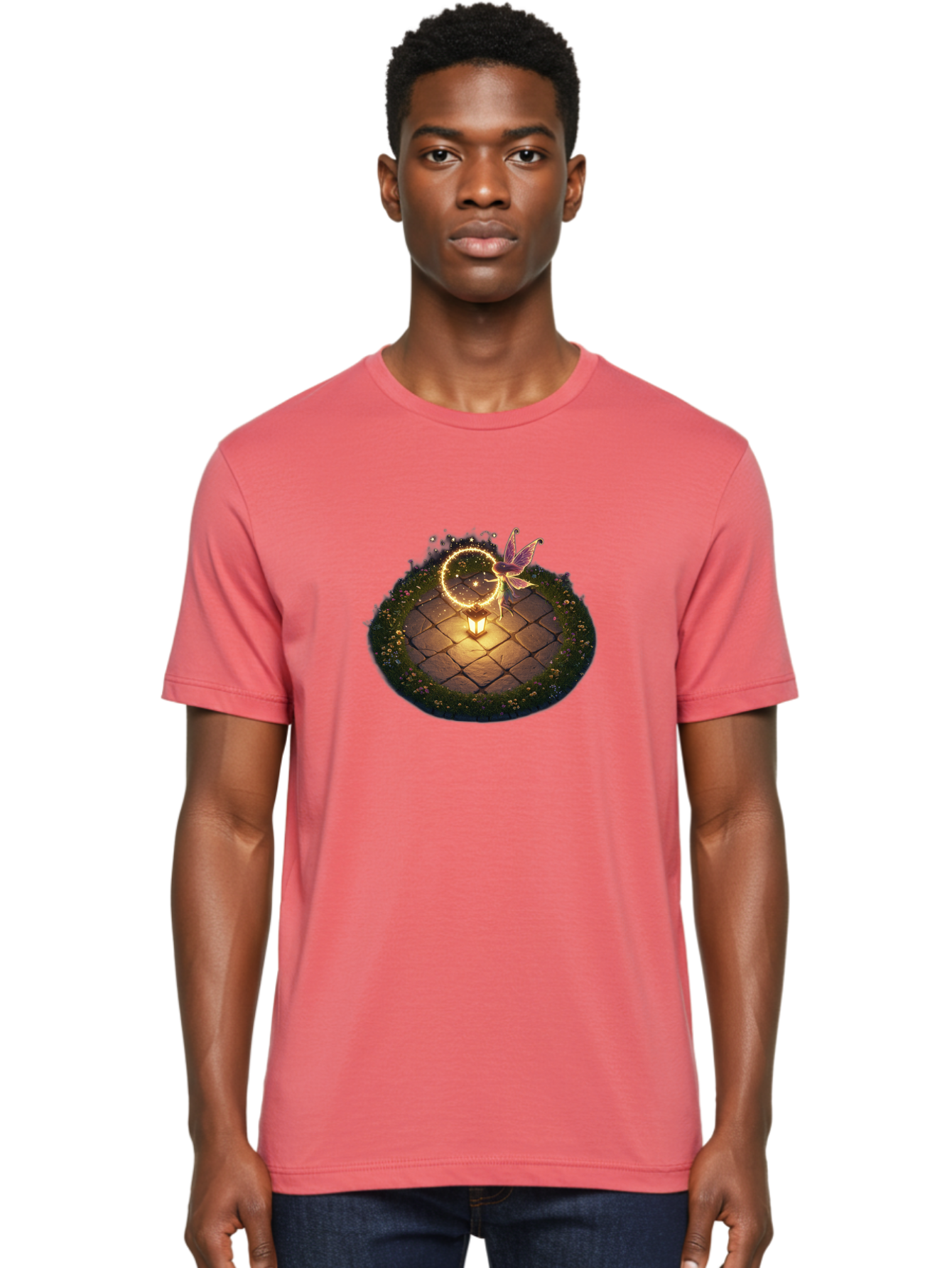 Fairy-With-Lantern Men'S Graphic Tee, 100% Cotton, Comfortable Casual Summer Wear, Machine Washable, Vintage Camera, Old Camera, Antique Camera, Black Camera, Classic Photography, Photography Equipment, Nostalgic Device, Film Camera, Bai801