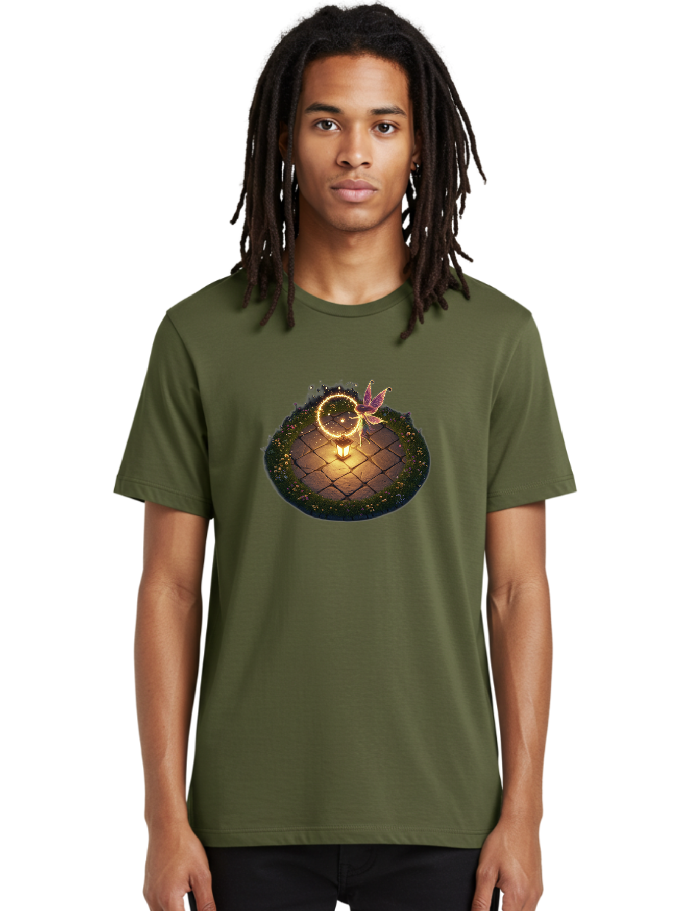 Fairy-With-Lantern Men'S Graphic Tee, 100% Cotton, Comfortable Casual Summer Wear, Machine Washable, Vintage Camera, Old Camera, Antique Camera, Black Camera, Classic Photography, Photography Equipment, Nostalgic Device, Film Camera, Bai801