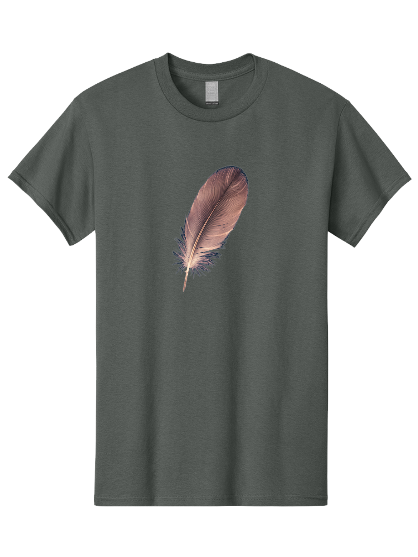 Feather-1 Men'S Graphic Tee, 100% Cotton, Comfortable Casual Summer Wear, Machine Washable, Vintage Camera, Old Camera, Antique Camera, Black Camera, Classic Photography, Photography Equipment, Nostalgic Device, Film Camera, Camera Art Bai804
