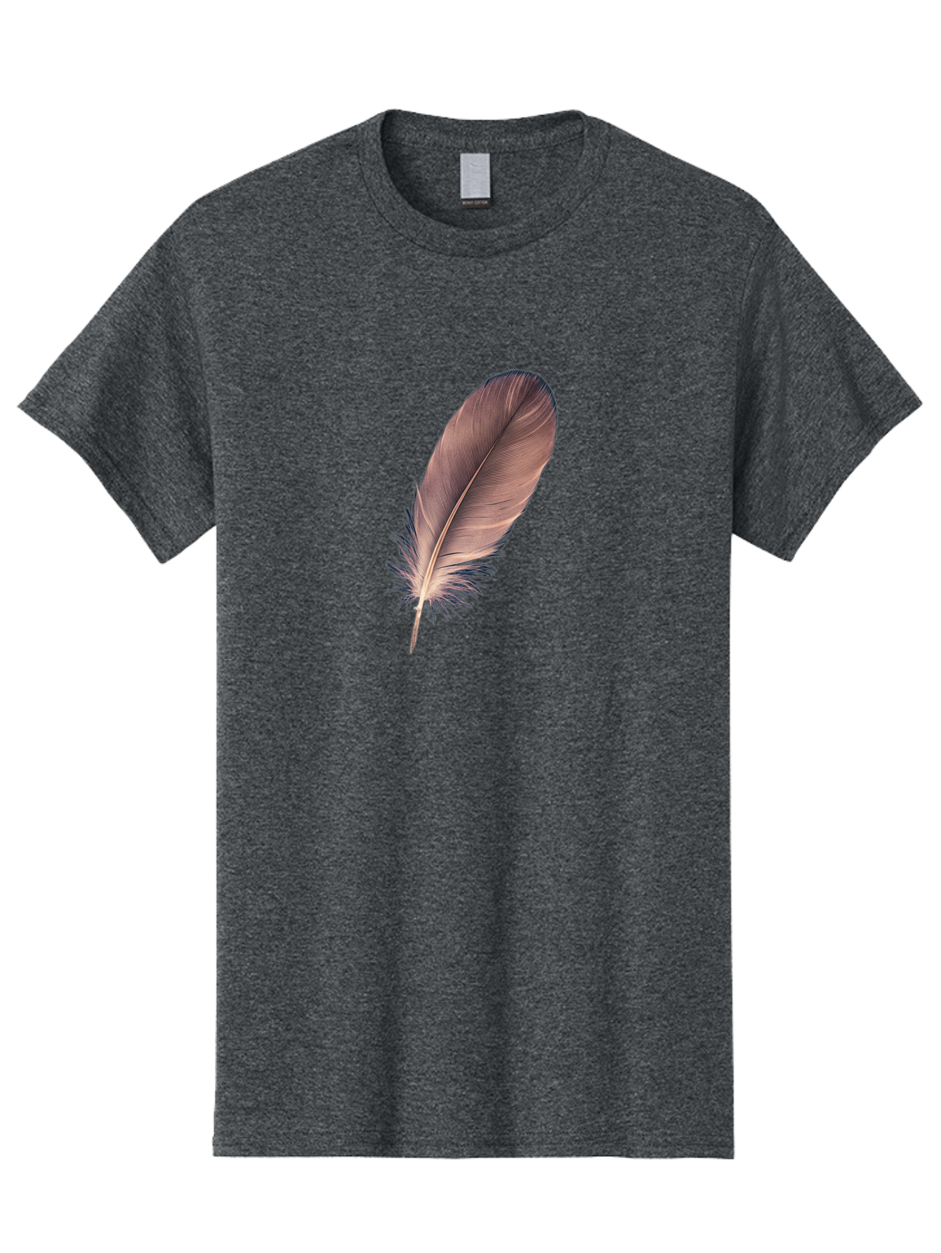 Feather-1 Men'S Graphic Tee, 100% Cotton, Comfortable Casual Summer Wear, Machine Washable, Vintage Camera, Old Camera, Antique Camera, Black Camera, Classic Photography, Photography Equipment, Nostalgic Device, Film Camera, Camera Art Bai804