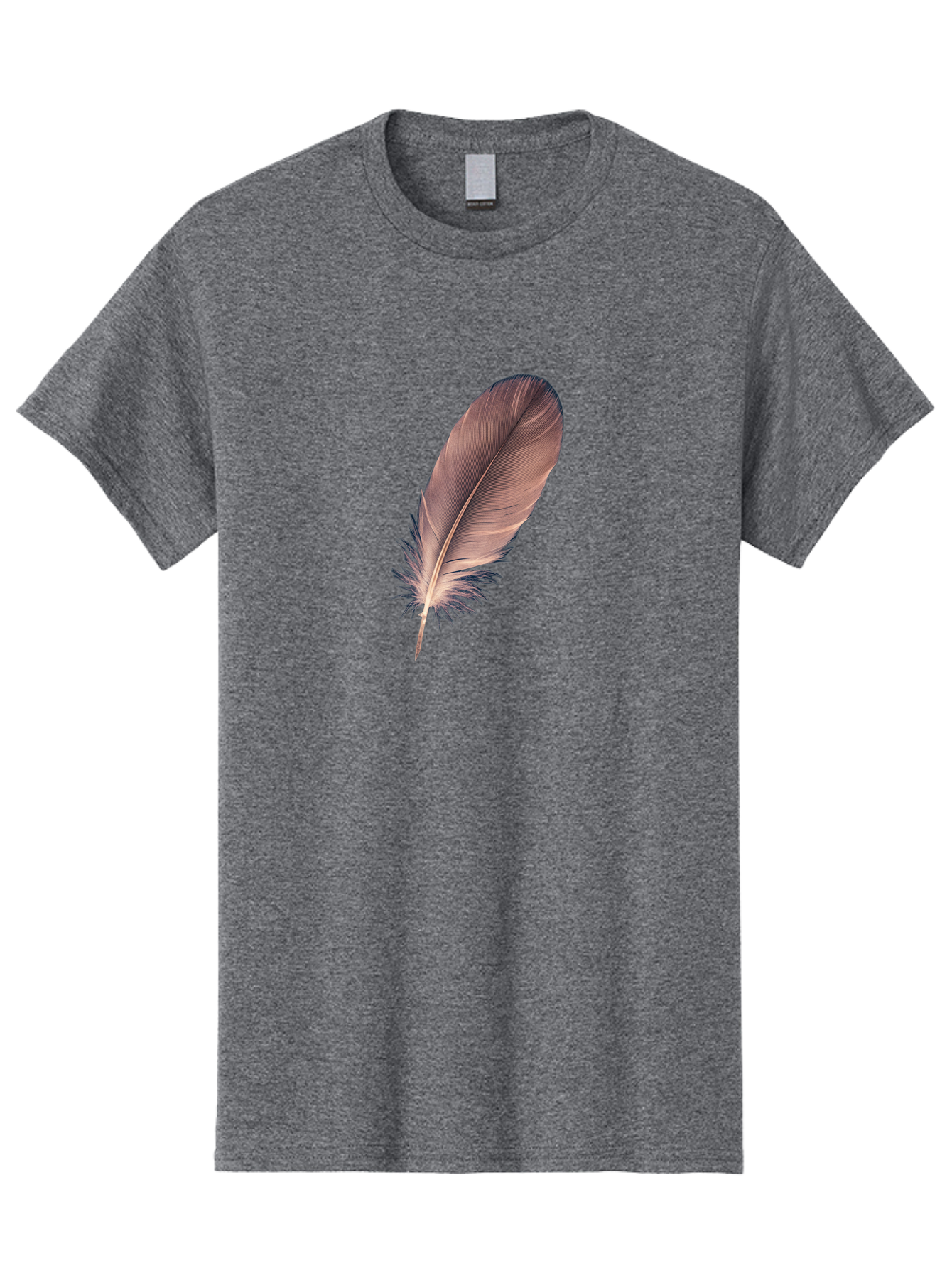 Feather-1 Men'S Graphic Tee, 100% Cotton, Comfortable Casual Summer Wear, Machine Washable, Vintage Camera, Old Camera, Antique Camera, Black Camera, Classic Photography, Photography Equipment, Nostalgic Device, Film Camera, Camera Art Bai804