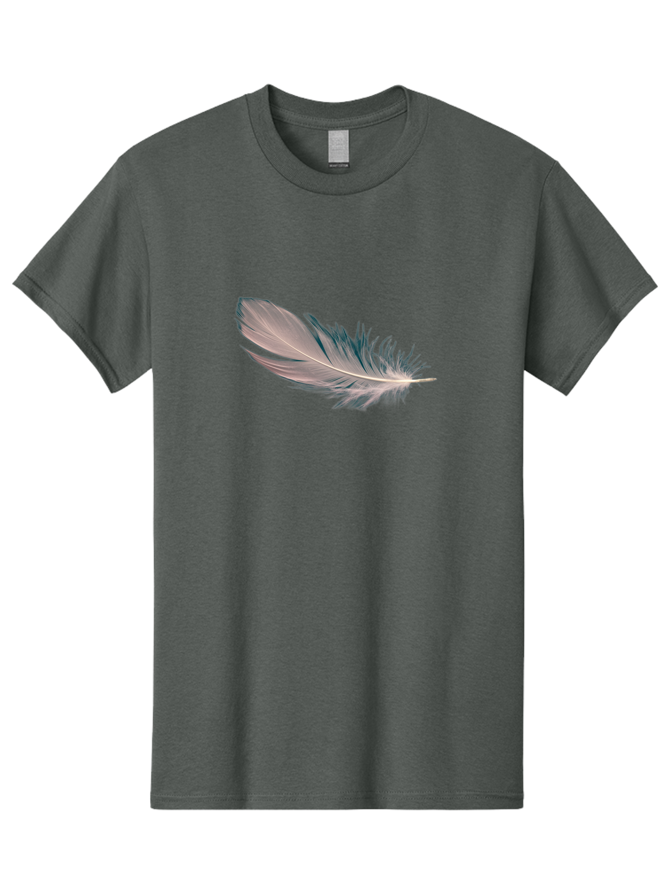 Feather-2 Men'S Graphic Tee, 100% Cotton, Comfortable Casual Summer Wear, Machine Washable, Vintage Camera, Old Camera, Antique Camera, Black Camera, Classic Photography, Photography Equipment, Nostalgic Device, Film Camera, Camera Art Bai805