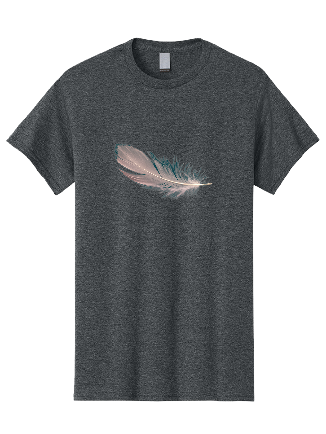 Feather-2 Men'S Graphic Tee, 100% Cotton, Comfortable Casual Summer Wear, Machine Washable, Vintage Camera, Old Camera, Antique Camera, Black Camera, Classic Photography, Photography Equipment, Nostalgic Device, Film Camera, Camera Art Bai805