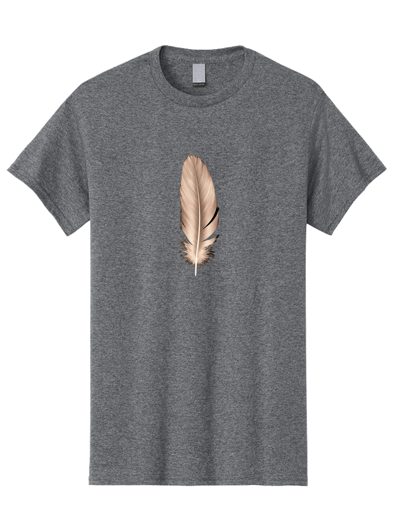 Feather-3 Men'S Graphic Tee, 100% Cotton, Comfortable Casual Summer Wear, Machine Washable, Vintage Camera, Old Camera, Antique Camera, Black Camera, Classic Photography, Photography Equipment, Nostalgic Device, Film Camera, Camera Art Bai806