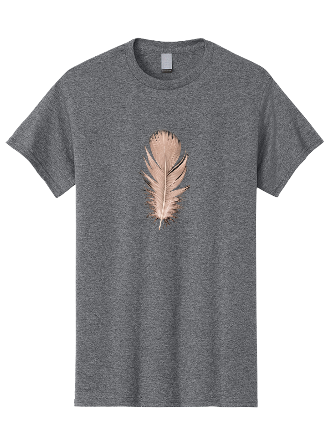 Feather-4 Men'S Graphic Tee, 100% Cotton, Comfortable Casual Summer Wear, Machine Washable, Vintage Camera, Old Camera, Antique Camera, Black Camera, Classic Photography, Photography Equipment, Nostalgic Device, Film Camera, Camera Art Bai807