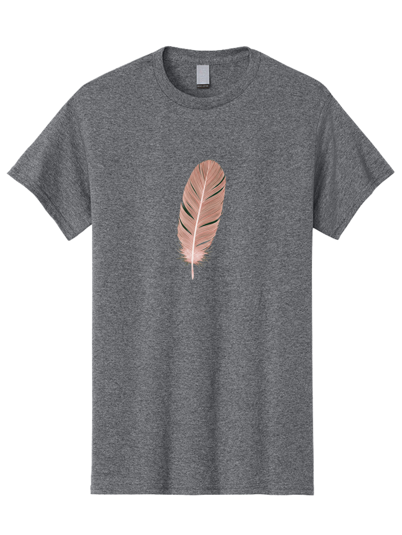 Feather Men'S Graphic Tee, 100% Cotton, Comfortable Casual Summer Wear, Machine Washable, Vintage Camera, Old Camera, Antique Camera, Black Camera, Classic Photography, Photography Equipment, Nostalgic Device, Film Camera, Camera Art Bai811
