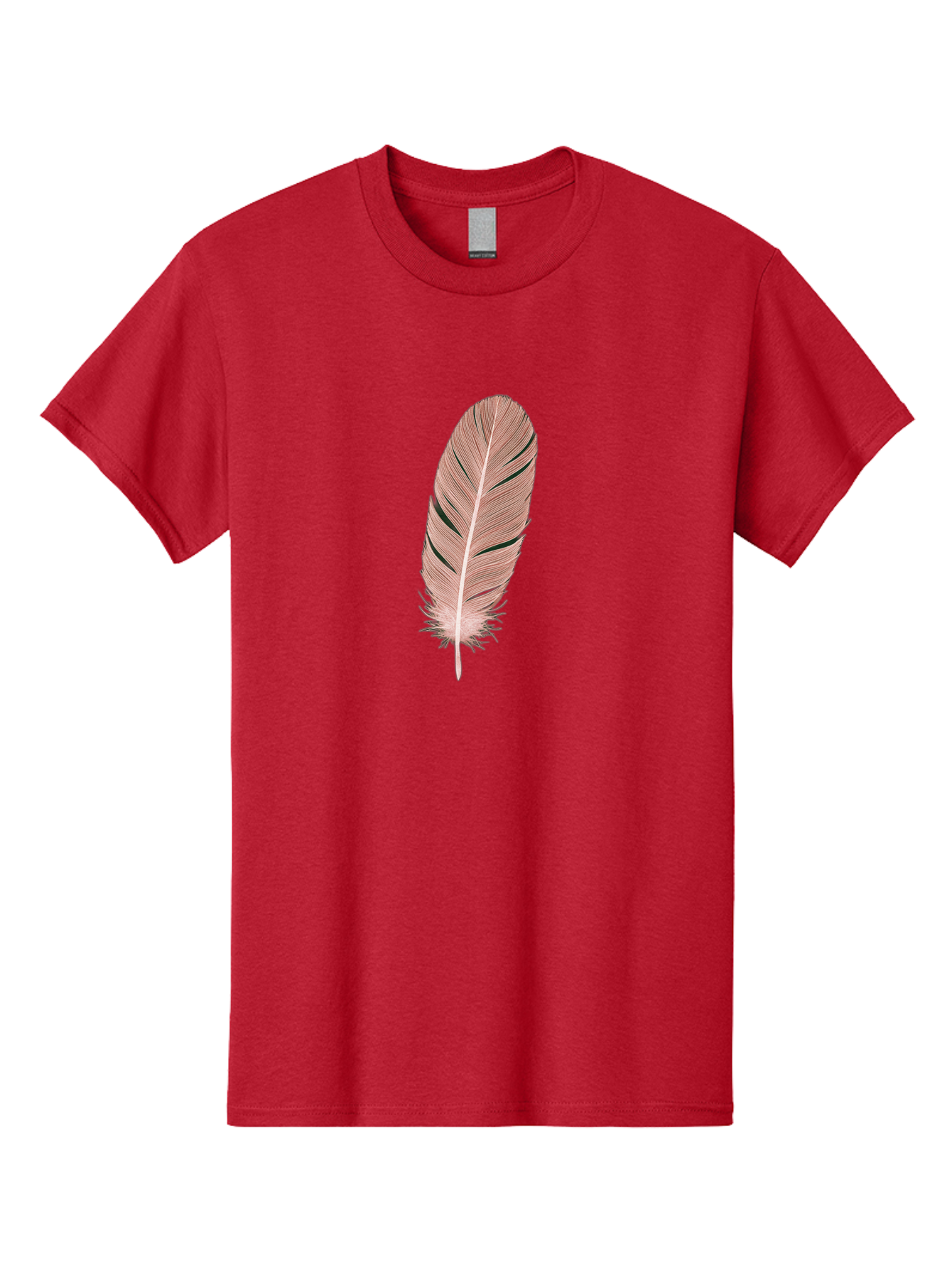 Feather Men'S Graphic Tee, 100% Cotton, Comfortable Casual Summer Wear, Machine Washable, Vintage Camera, Old Camera, Antique Camera, Black Camera, Classic Photography, Photography Equipment, Nostalgic Device, Film Camera, Camera Art Bai811