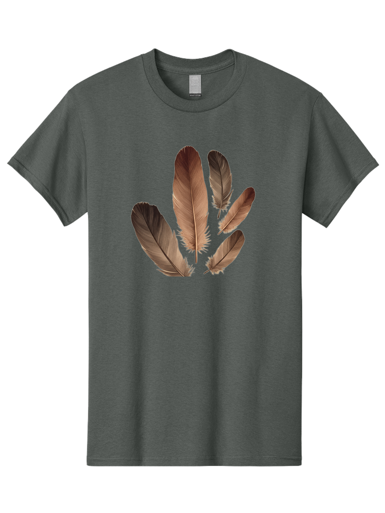 Feathers-10 Men'S Graphic Tee, 100% Cotton, Comfortable Casual Summer Wear, Machine Washable, Vintage Camera, Old Camera, Antique Camera, Black Camera, Classic Photography, Photography Equipment, Nostalgic Device, Film Camera, Camera Art Bai813