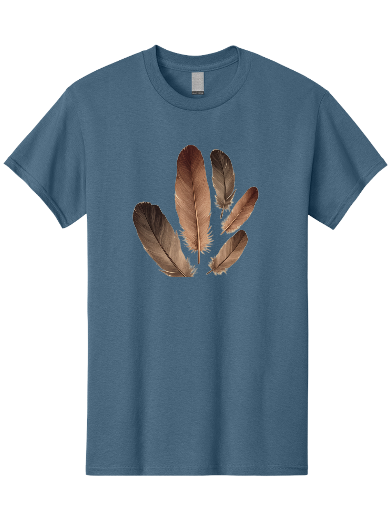 Feathers-10 Men'S Graphic Tee, 100% Cotton, Comfortable Casual Summer Wear, Machine Washable, Vintage Camera, Old Camera, Antique Camera, Black Camera, Classic Photography, Photography Equipment, Nostalgic Device, Film Camera, Camera Art Bai813