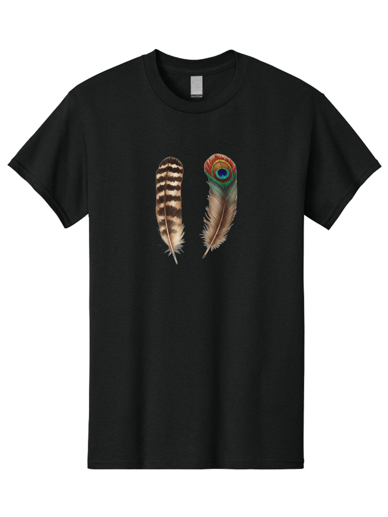 Feathers-11 Men'S Graphic Tee, 100% Cotton, Comfortable Casual Summer Wear, Machine Washable, Vintage Camera, Old Camera, Antique Camera, Black Camera, Classic Photography, Photography Equipment, Nostalgic Device, Film Camera, Camera Art Bai814