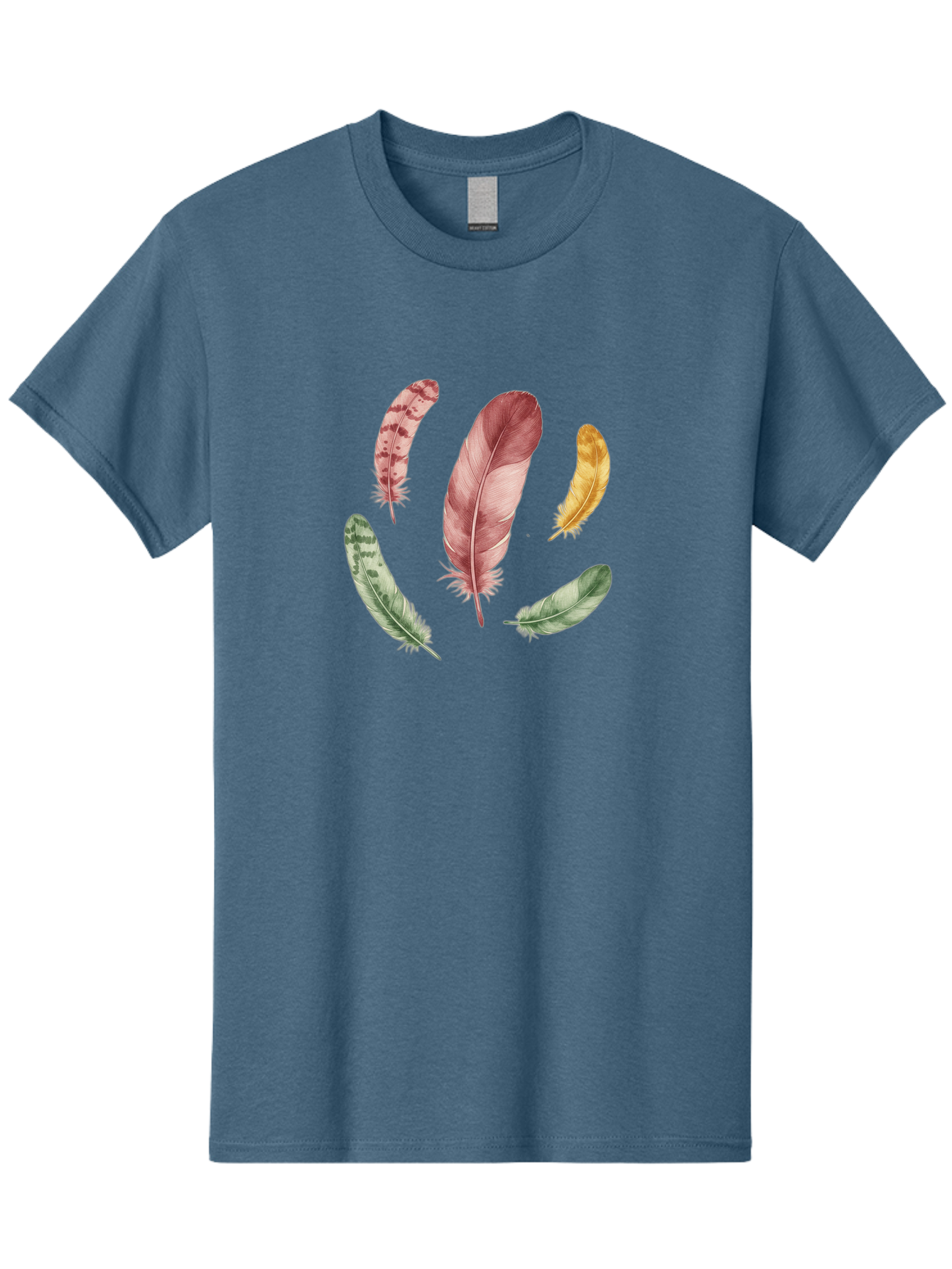 Feathers-12 Men'S Graphic Tee, 100% Cotton, Comfortable Casual Summer Wear, Machine Washable, Vintage Camera, Old Camera, Antique Camera, Black Camera, Classic Photography, Photography Equipment, Nostalgic Device, Film Camera, Camera Art Bai815