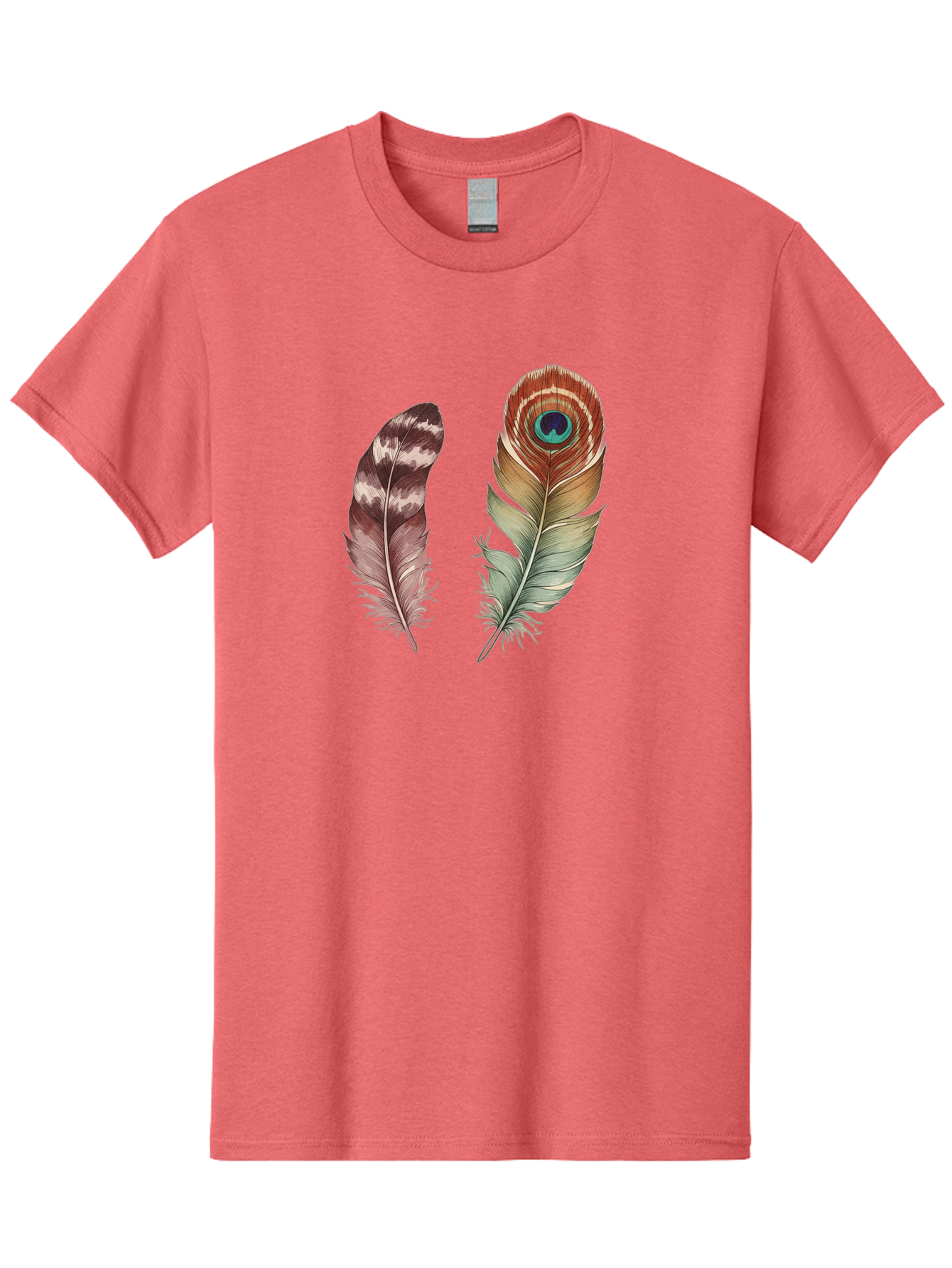 Feathers-13 Men'S Graphic Tee, 100% Cotton, Comfortable Casual Summer Wear, Machine Washable, Vintage Camera, Old Camera, Antique Camera, Black Camera, Classic Photography, Photography Equipment, Nostalgic Device, Film Camera, Camera Art Bai816