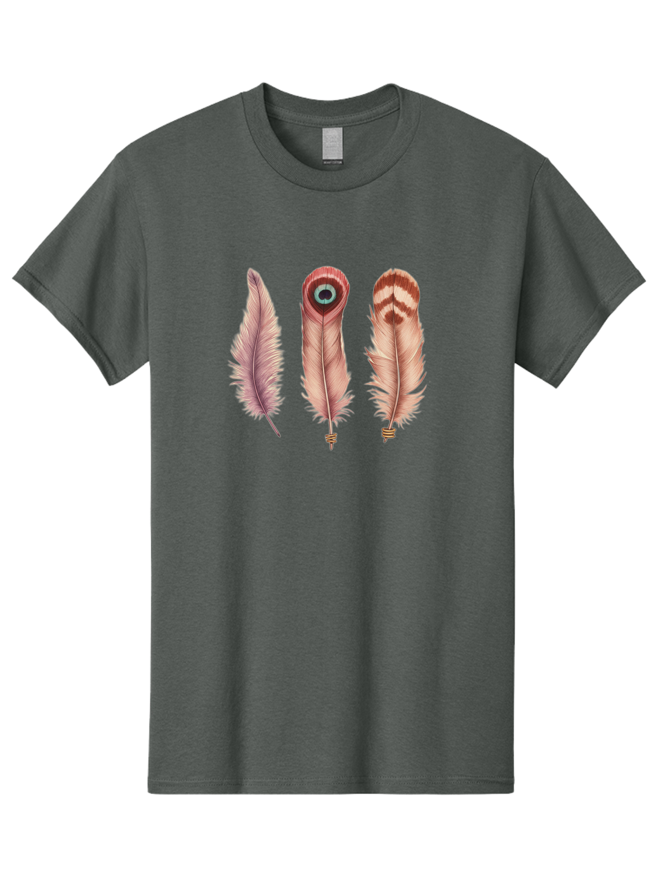 Feathers-14 Men'S Graphic Tee, 100% Cotton, Comfortable Casual Summer Wear, Machine Washable, Vintage Camera, Old Camera, Antique Camera, Black Camera, Classic Photography, Photography Equipment, Nostalgic Device, Film Camera, Camera Art Bai817