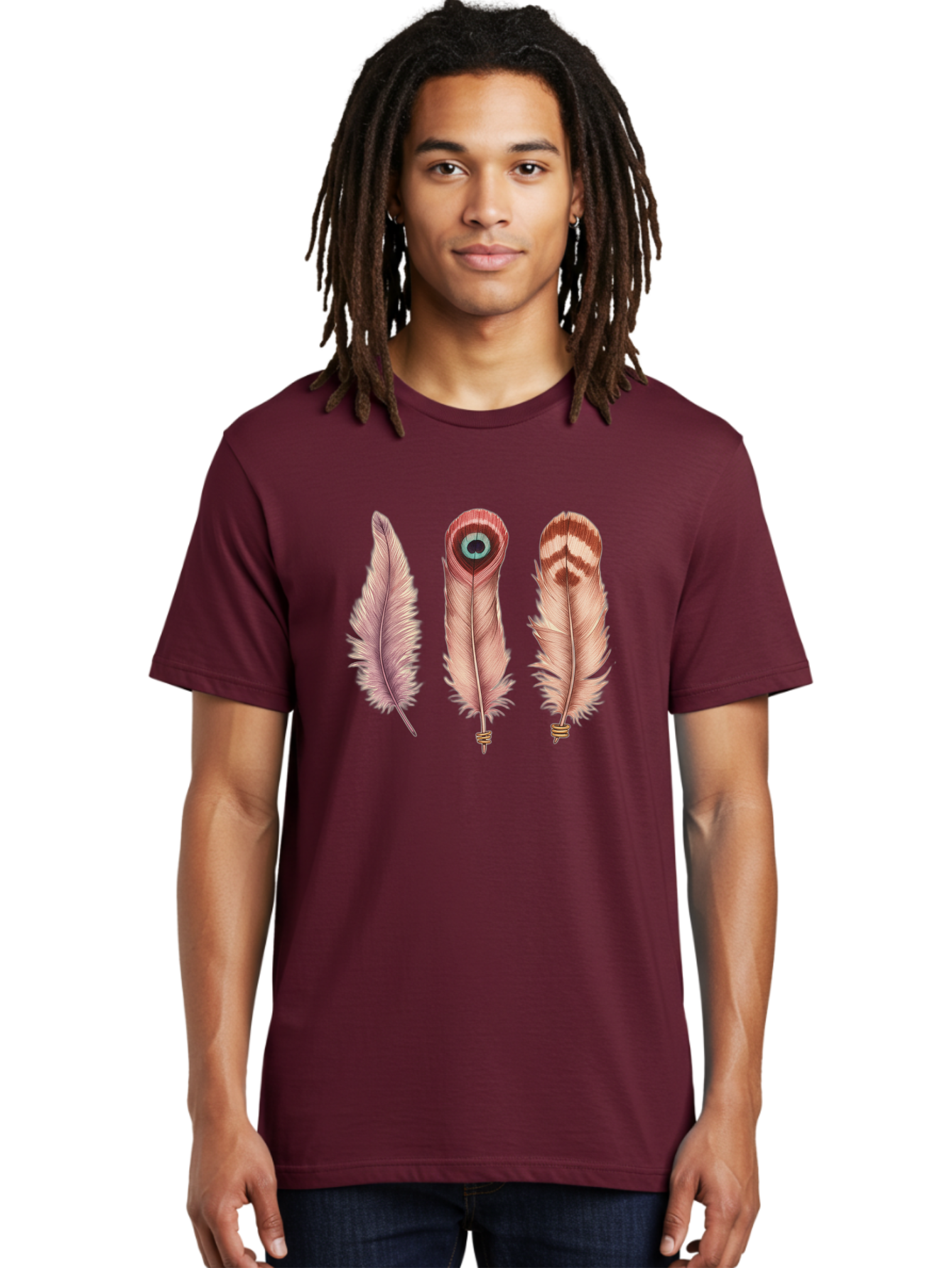 Feathers-14 Men'S Graphic Tee, 100% Cotton, Comfortable Casual Summer Wear, Machine Washable, Vintage Camera, Old Camera, Antique Camera, Black Camera, Classic Photography, Photography Equipment, Nostalgic Device, Film Camera, Camera Art Bai817