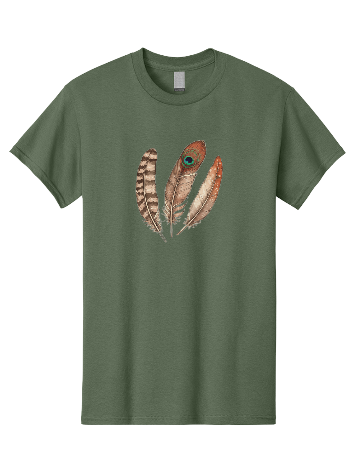 Feathers-15 Men'S Graphic Tee, 100% Cotton, Comfortable Casual Summer Wear, Machine Washable, Vintage Camera, Old Camera, Antique Camera, Black Camera, Classic Photography, Photography Equipment, Nostalgic Device, Film Camera, Camera Art Bai818