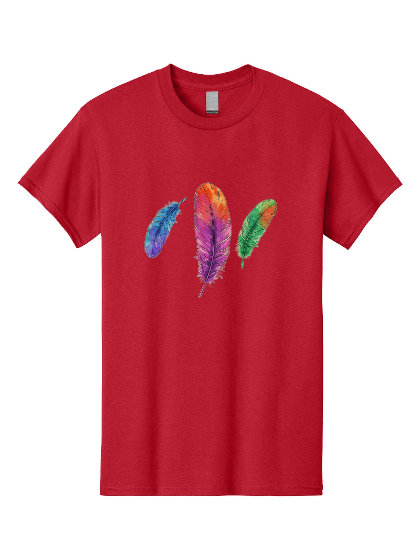 Feathers-16 Men'S Graphic Tee, 100% Cotton, Comfortable Casual Summer Wear, Machine Washable, Vintage Camera, Old Camera, Antique Camera, Black Camera, Classic Photography, Photography Equipment, Nostalgic Device, Film Camera, Camera Art Bai819