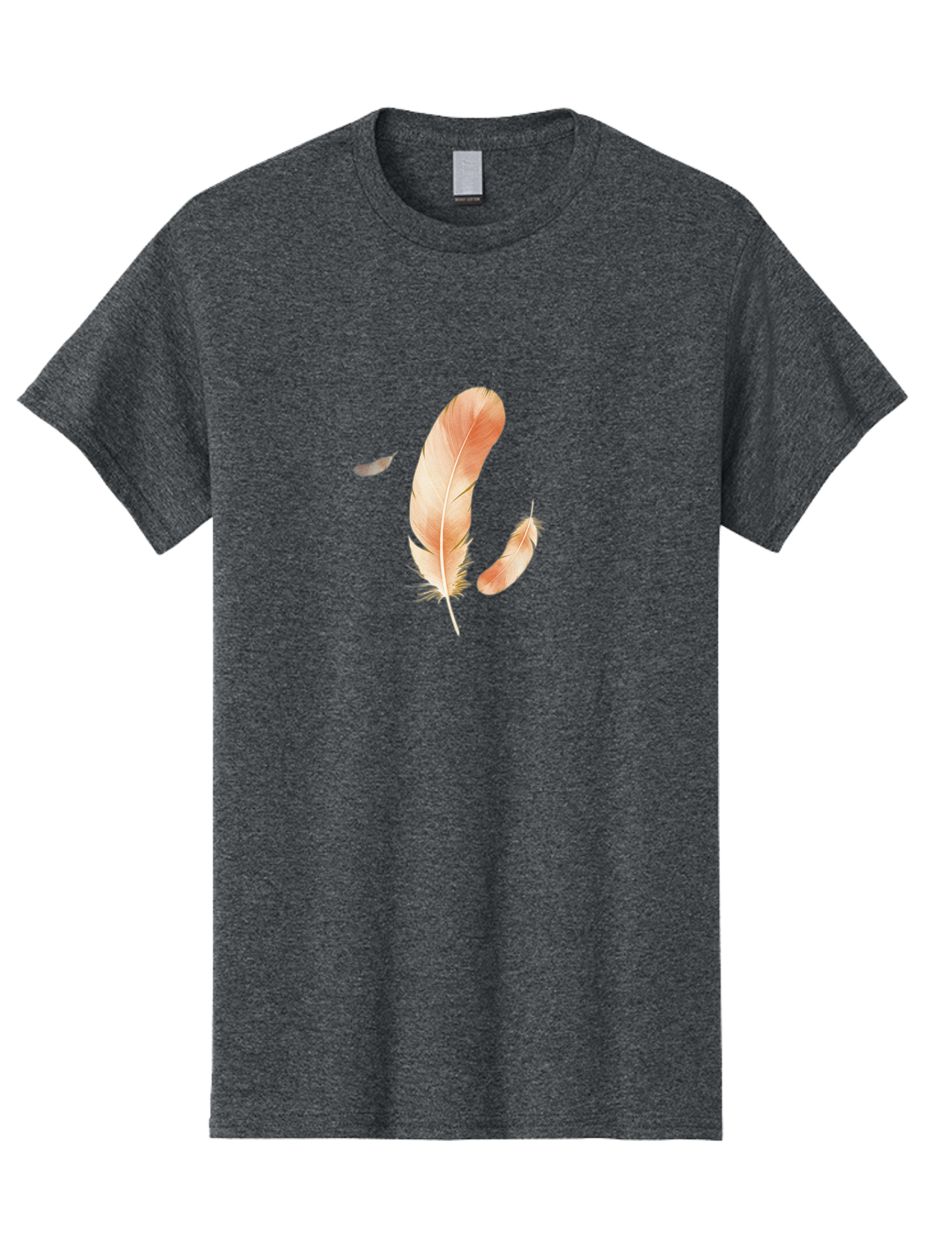 Feathers-4 Men'S Graphic Tee, 100% Cotton, Comfortable Casual Summer Wear, Machine Washable, Vintage Camera, Old Camera, Antique Camera, Black Camera, Classic Photography, Photography Equipment, Nostalgic Device, Film Camera, Camera Art Bai822