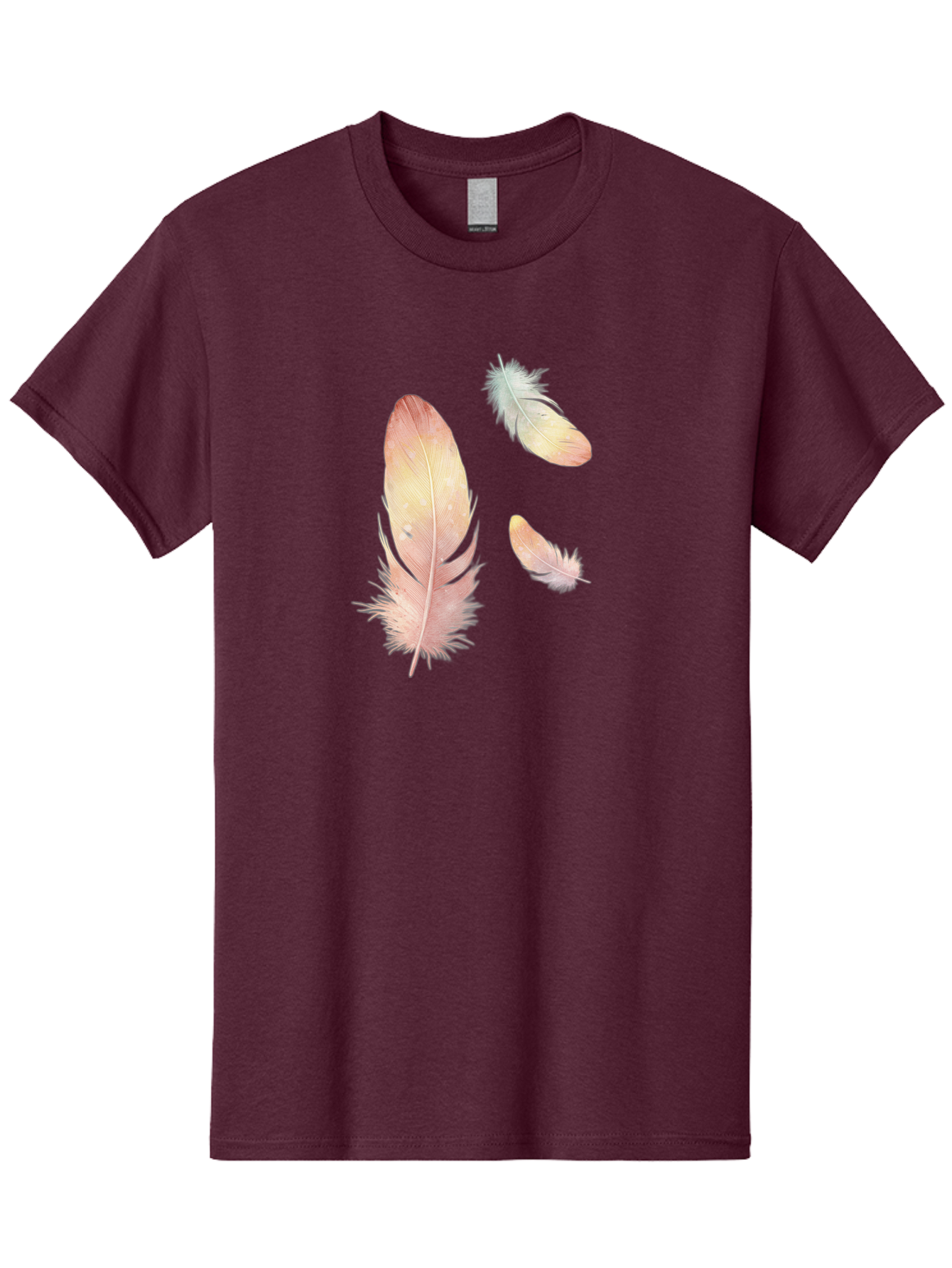 Feathers-5 Men'S Graphic Tee, 100% Cotton, Comfortable Casual Summer Wear, Machine Washable, Vintage Camera, Old Camera, Antique Camera, Black Camera, Classic Photography, Photography Equipment, Nostalgic Device, Film Camera, Camera Art Bai823