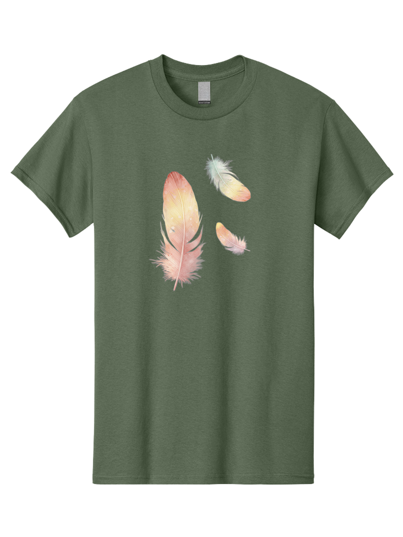 Feathers-5 Men'S Graphic Tee, 100% Cotton, Comfortable Casual Summer Wear, Machine Washable, Vintage Camera, Old Camera, Antique Camera, Black Camera, Classic Photography, Photography Equipment, Nostalgic Device, Film Camera, Camera Art Bai823