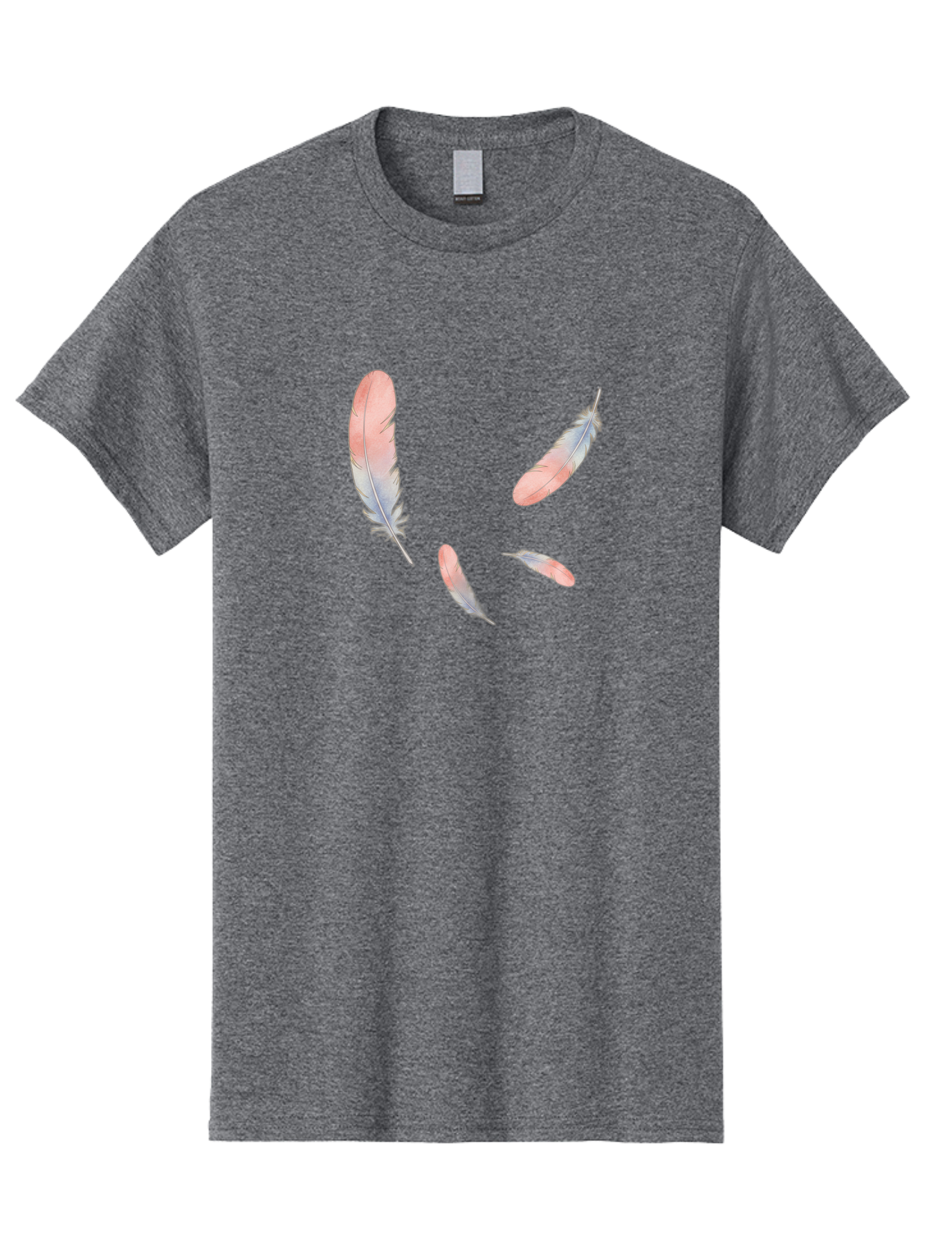 Feathers-6 Men'S Graphic Tee, 100% Cotton, Comfortable Casual Summer Wear, Machine Washable, Vintage Camera, Old Camera, Antique Camera, Black Camera, Classic Photography, Photography Equipment, Nostalgic Device, Film Camera, Camera Art Bai824
