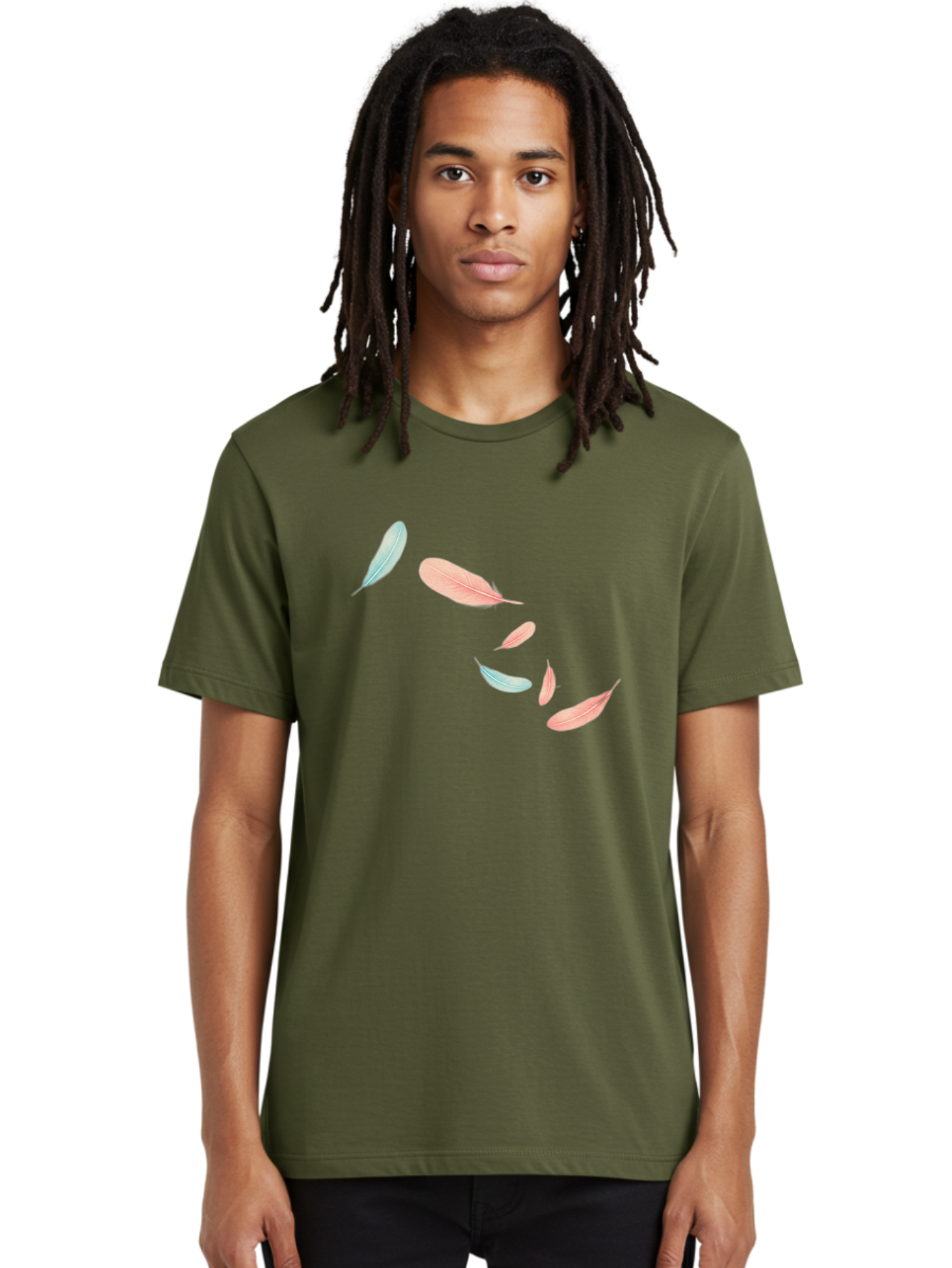 Feathers-7 Men'S Graphic Tee, 100% Cotton, Comfortable Casual Summer Wear, Machine Washable, Vintage Camera, Old Camera, Antique Camera, Black Camera, Classic Photography, Photography Equipment, Nostalgic Device, Film Camera, Camera Art Bai825