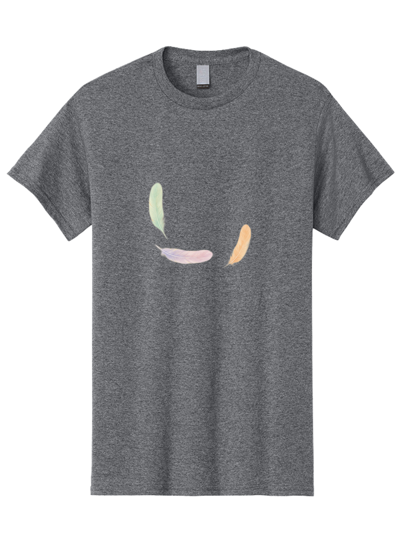 Feathers-8 Men'S Graphic Tee, 100% Cotton, Comfortable Casual Summer Wear, Machine Washable, Vintage Camera, Old Camera, Antique Camera, Black Camera, Classic Photography, Photography Equipment, Nostalgic Device, Film Camera, Camera Art Bai826