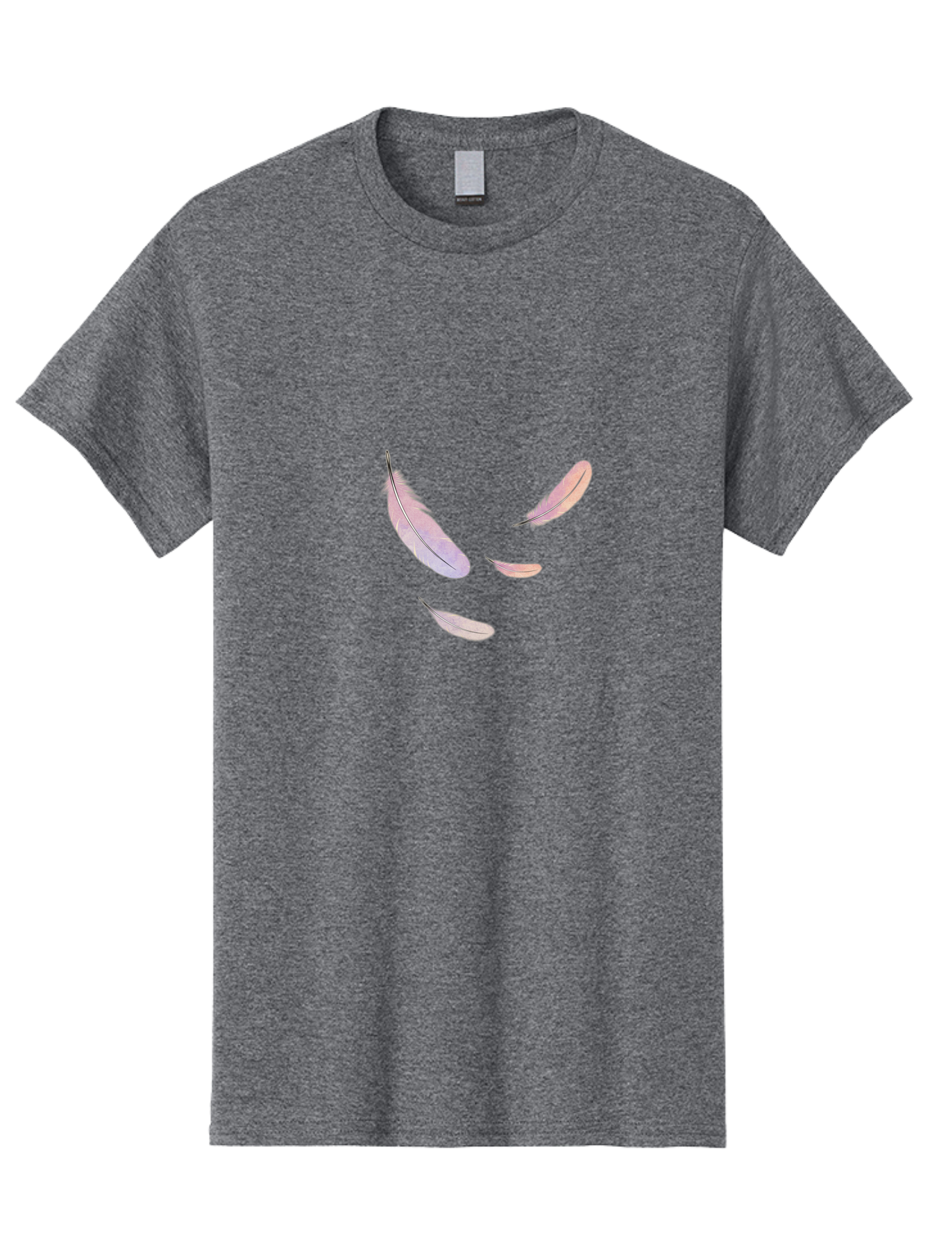 Feathers-9 Men'S Graphic Tee, 100% Cotton, Comfortable Casual Summer Wear, Machine Washable, Vintage Camera, Old Camera, Antique Camera, Black Camera, Classic Photography, Photography Equipment, Nostalgic Device, Film Camera, Camera Art Bai827