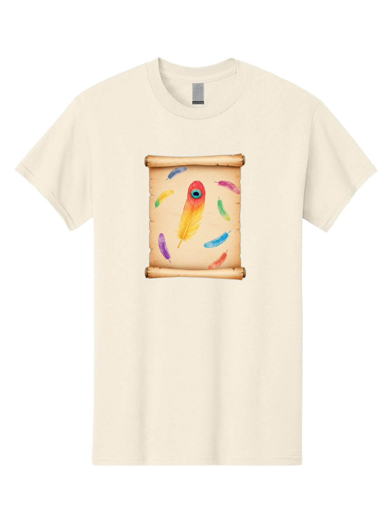 Feathers-On-Parchment Men'S Graphic Tee, 100% Cotton, Comfortable Casual Summer Wear, Machine Washable, Vintage Camera, Old Camera, Antique Camera, Black Camera, Classic Photography, Photography Equipment, Nostalgic Device, Film Camera, Bai830