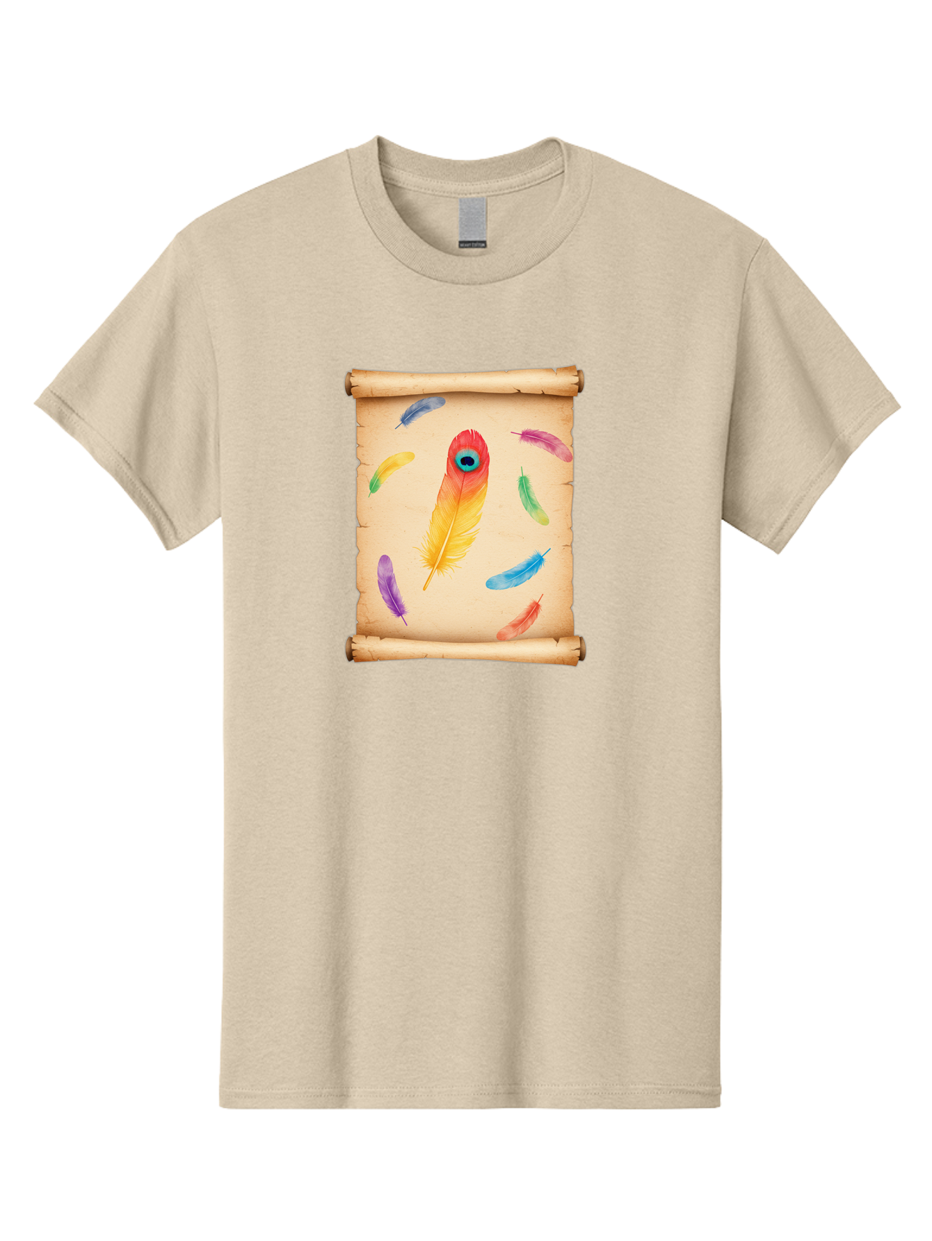 Feathers-On-Parchment Men'S Graphic Tee, 100% Cotton, Comfortable Casual Summer Wear, Machine Washable, Vintage Camera, Old Camera, Antique Camera, Black Camera, Classic Photography, Photography Equipment, Nostalgic Device, Film Camera, Bai830