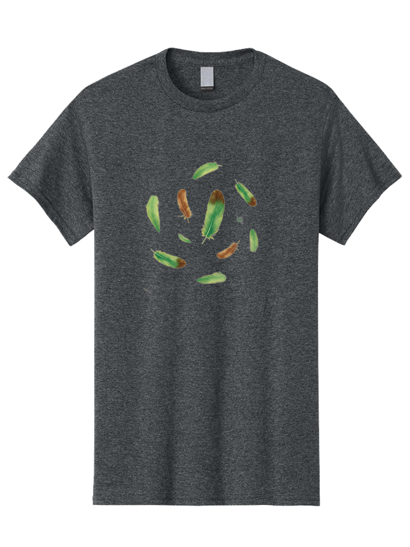 Feathers Men'S Graphic Tee, 100% Cotton, Comfortable Casual Summer Wear, Machine Washable, Vintage Camera, Old Camera, Antique Camera, Black Camera, Classic Photography, Photography Equipment, Nostalgic Device, Film Camera, Camera Art Bai831