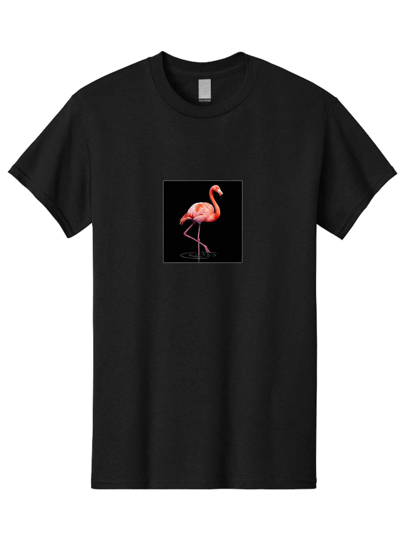 Flamingo-2 Men'S Graphic Tee, 100% Cotton, Comfortable Casual Summer Wear, Machine Washable, Vintage Camera, Old Camera, Antique Camera, Black Camera, Classic Photography, Photography Equipment, Nostalgic Device, Film Camera, Camera Art Bai833