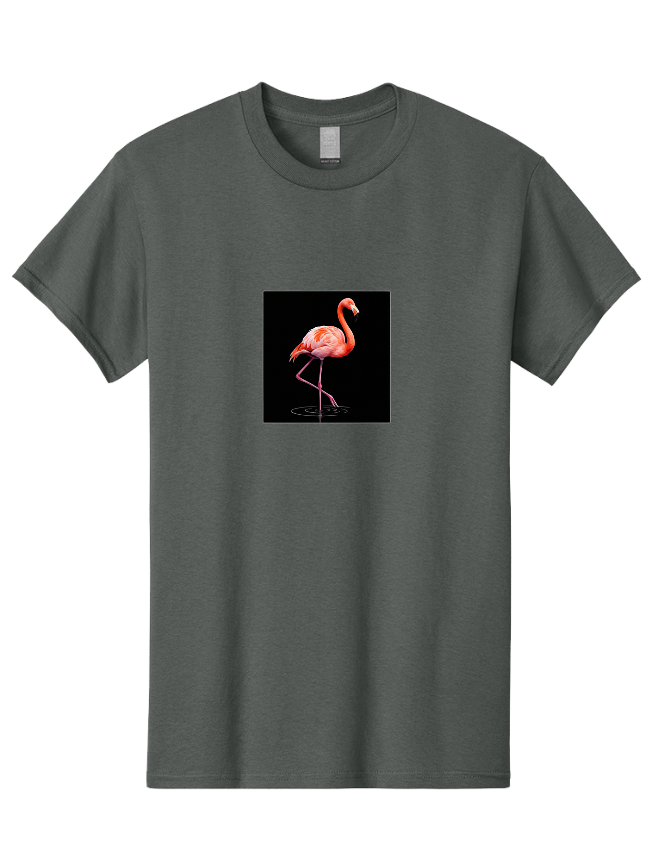 Flamingo-2 Men'S Graphic Tee, 100% Cotton, Comfortable Casual Summer Wear, Machine Washable, Vintage Camera, Old Camera, Antique Camera, Black Camera, Classic Photography, Photography Equipment, Nostalgic Device, Film Camera, Camera Art Bai833