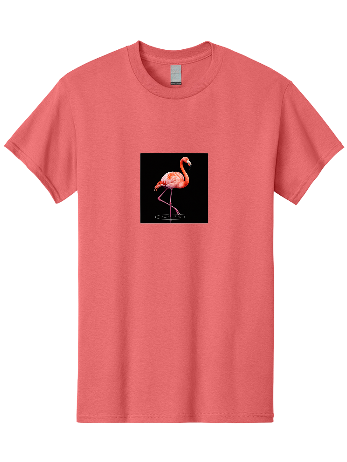 Flamingo-2 Men'S Graphic Tee, 100% Cotton, Comfortable Casual Summer Wear, Machine Washable, Vintage Camera, Old Camera, Antique Camera, Black Camera, Classic Photography, Photography Equipment, Nostalgic Device, Film Camera, Camera Art Bai833