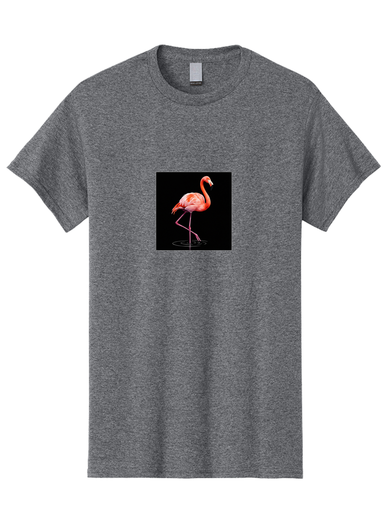 Flamingo-2 Men'S Graphic Tee, 100% Cotton, Comfortable Casual Summer Wear, Machine Washable, Vintage Camera, Old Camera, Antique Camera, Black Camera, Classic Photography, Photography Equipment, Nostalgic Device, Film Camera, Camera Art Bai833