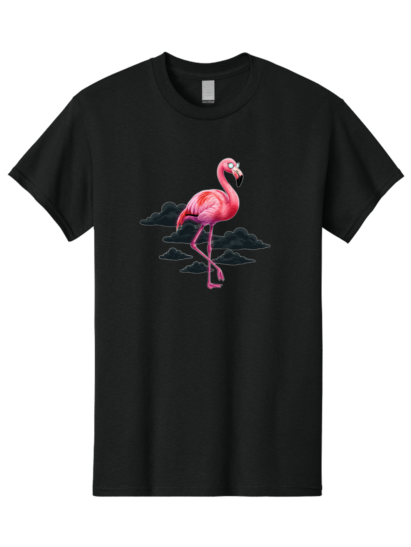 Flamingo-4 Men'S Graphic Tee, 100% Cotton, Comfortable Casual Summer Wear, Machine Washable, Vintage Camera, Old Camera, Antique Camera, Black Camera, Classic Photography, Photography Equipment, Nostalgic Device, Film Camera, Camera Art Bai835