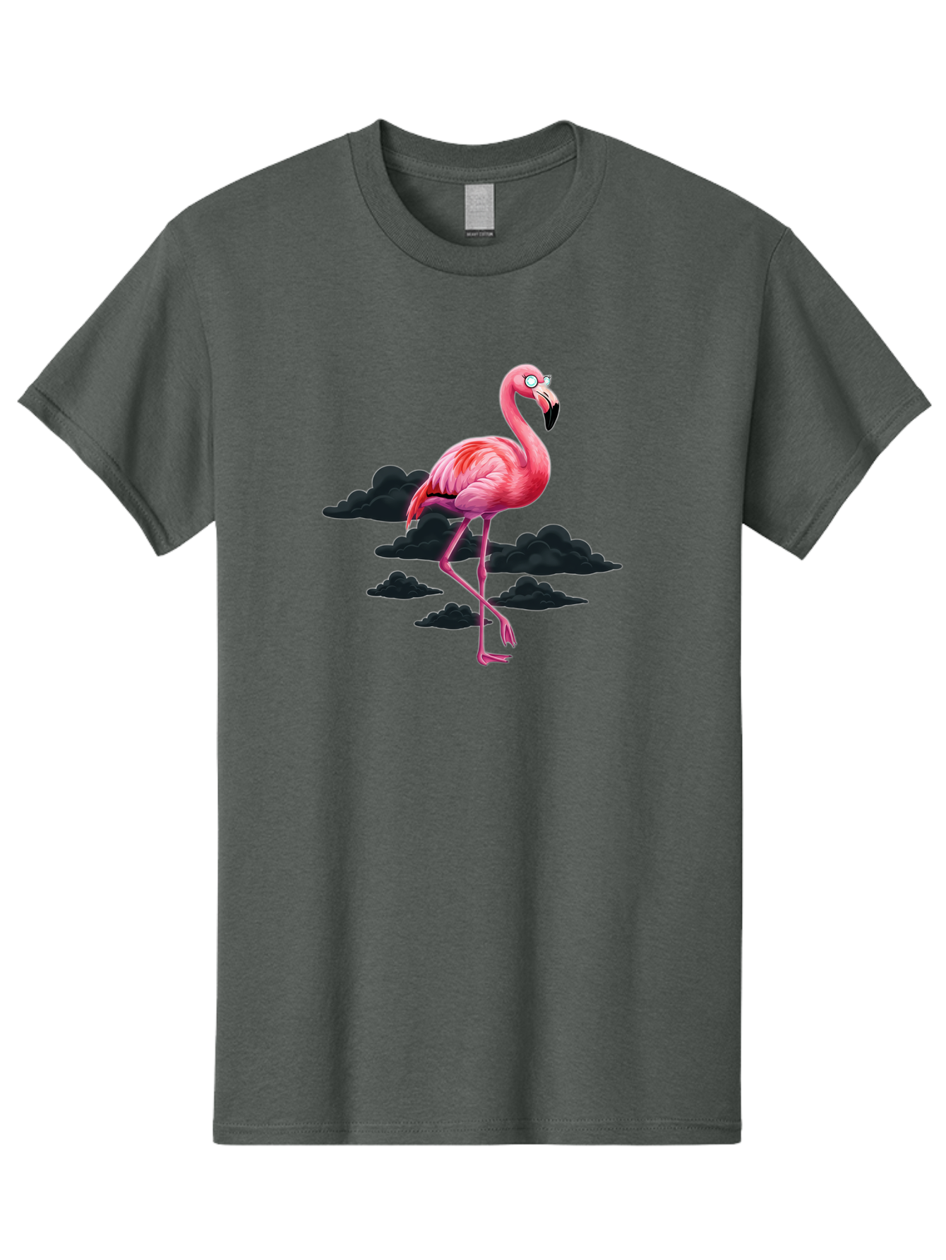 Flamingo-4 Men'S Graphic Tee, 100% Cotton, Comfortable Casual Summer Wear, Machine Washable, Vintage Camera, Old Camera, Antique Camera, Black Camera, Classic Photography, Photography Equipment, Nostalgic Device, Film Camera, Camera Art Bai835