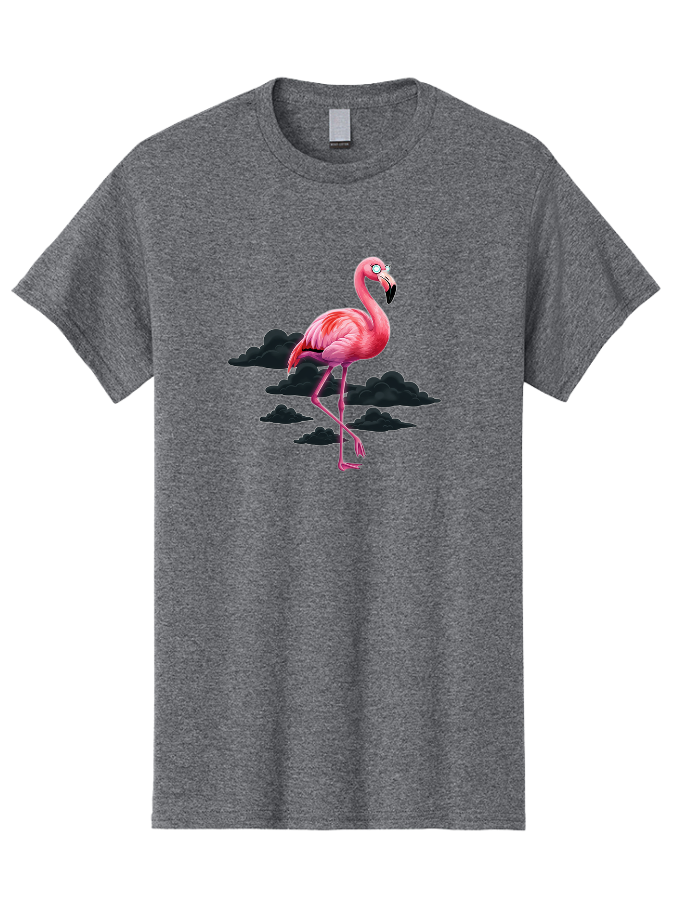 Flamingo-4 Men'S Graphic Tee, 100% Cotton, Comfortable Casual Summer Wear, Machine Washable, Vintage Camera, Old Camera, Antique Camera, Black Camera, Classic Photography, Photography Equipment, Nostalgic Device, Film Camera, Camera Art Bai835