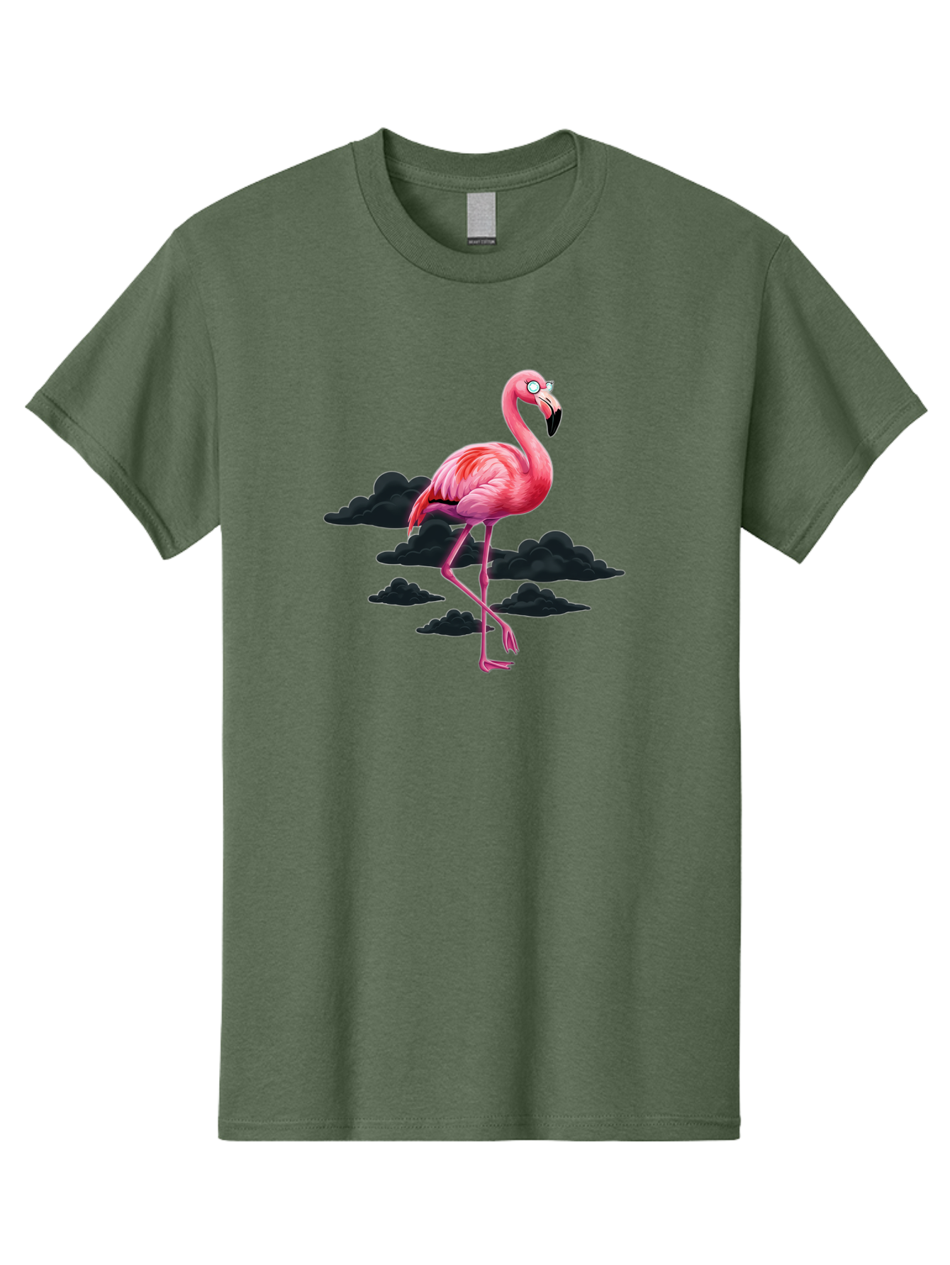 Flamingo-4 Men'S Graphic Tee, 100% Cotton, Comfortable Casual Summer Wear, Machine Washable, Vintage Camera, Old Camera, Antique Camera, Black Camera, Classic Photography, Photography Equipment, Nostalgic Device, Film Camera, Camera Art Bai835