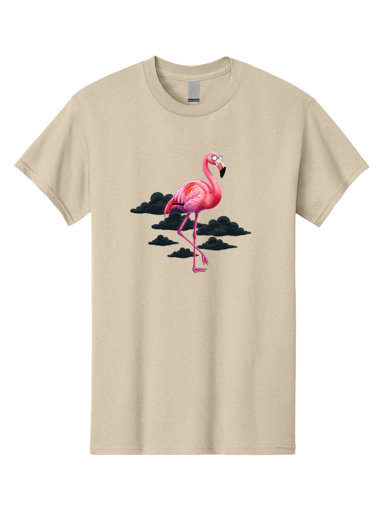 Flamingo-4 Men'S Graphic Tee, 100% Cotton, Comfortable Casual Summer Wear, Machine Washable, Vintage Camera, Old Camera, Antique Camera, Black Camera, Classic Photography, Photography Equipment, Nostalgic Device, Film Camera, Camera Art Bai835