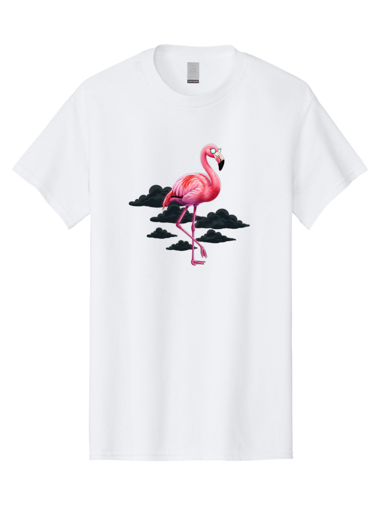 Flamingo-4 Men'S Graphic Tee, 100% Cotton, Comfortable Casual Summer Wear, Machine Washable, Vintage Camera, Old Camera, Antique Camera, Black Camera, Classic Photography, Photography Equipment, Nostalgic Device, Film Camera, Camera Art Bai835