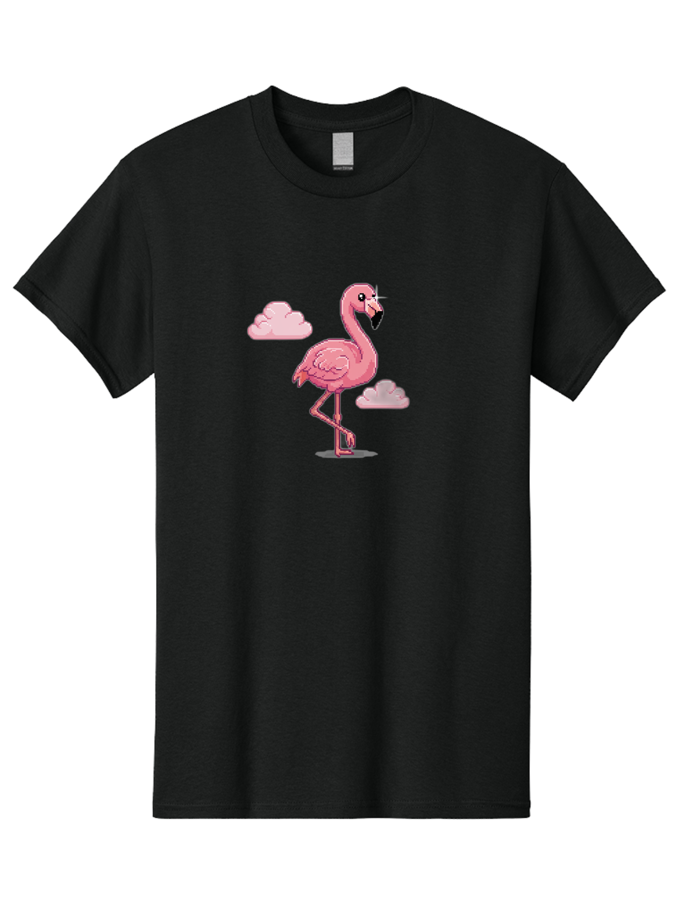Flamingo-5 Men'S Graphic Tee, 100% Cotton, Comfortable Casual Summer Wear, Machine Washable, Vintage Camera, Old Camera, Antique Camera, Black Camera, Classic Photography, Photography Equipment, Nostalgic Device, Film Camera, Camera Art Bai836