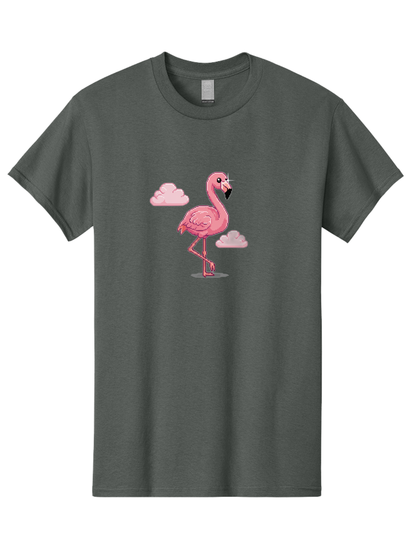 Flamingo-5 Men'S Graphic Tee, 100% Cotton, Comfortable Casual Summer Wear, Machine Washable, Vintage Camera, Old Camera, Antique Camera, Black Camera, Classic Photography, Photography Equipment, Nostalgic Device, Film Camera, Camera Art Bai836