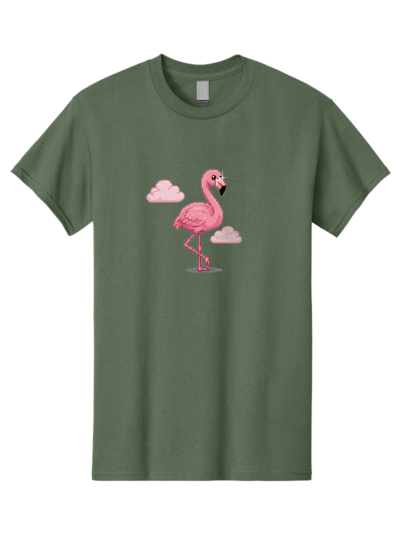 Flamingo-5 Men'S Graphic Tee, 100% Cotton, Comfortable Casual Summer Wear, Machine Washable, Vintage Camera, Old Camera, Antique Camera, Black Camera, Classic Photography, Photography Equipment, Nostalgic Device, Film Camera, Camera Art Bai836