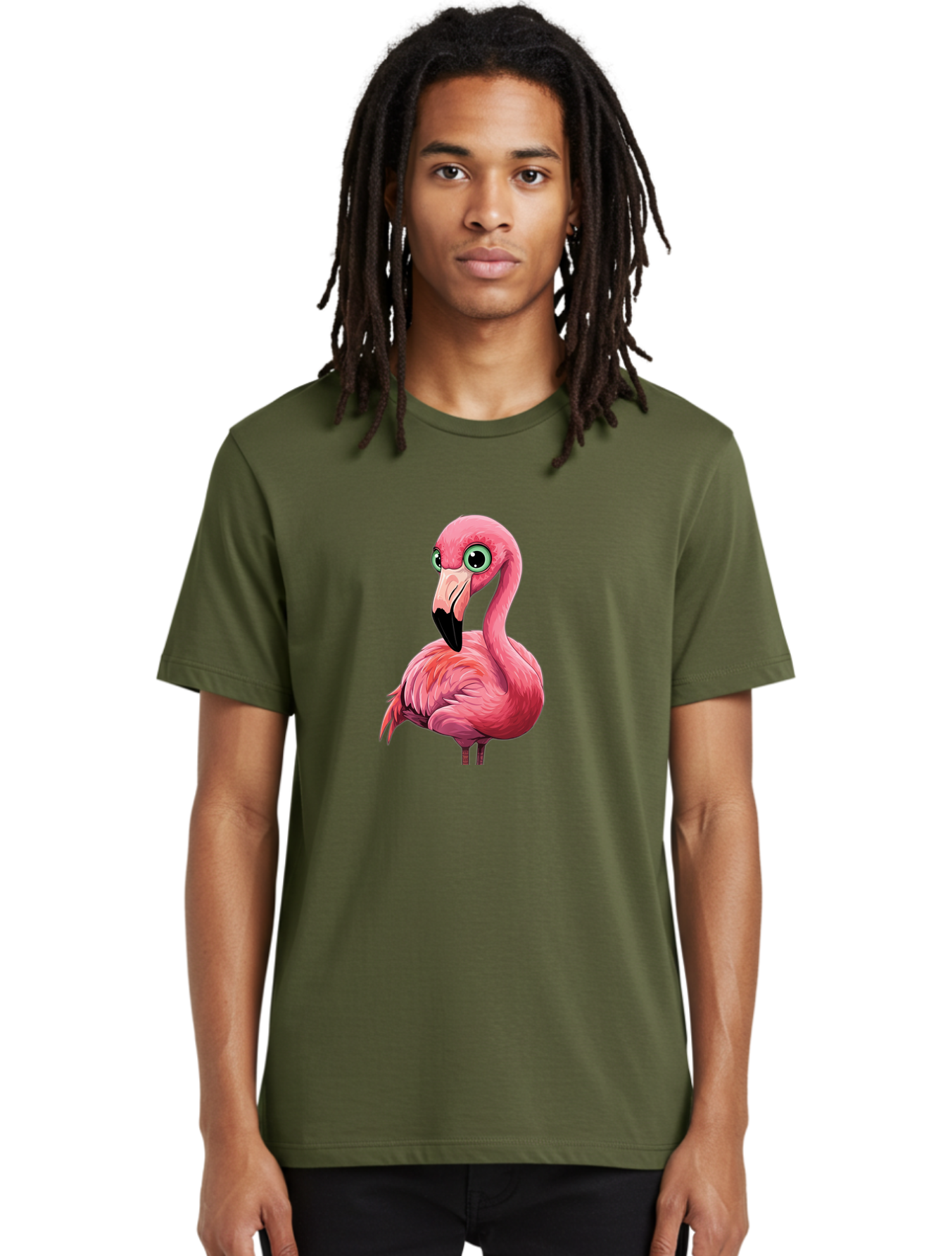 Flamingo-6 Men'S Graphic Tee, 100% Cotton, Comfortable Casual Summer Wear, Machine Washable, Vintage Camera, Old Camera, Antique Camera, Black Camera, Classic Photography, Photography Equipment, Nostalgic Device, Film Camera, Camera Art Bai837