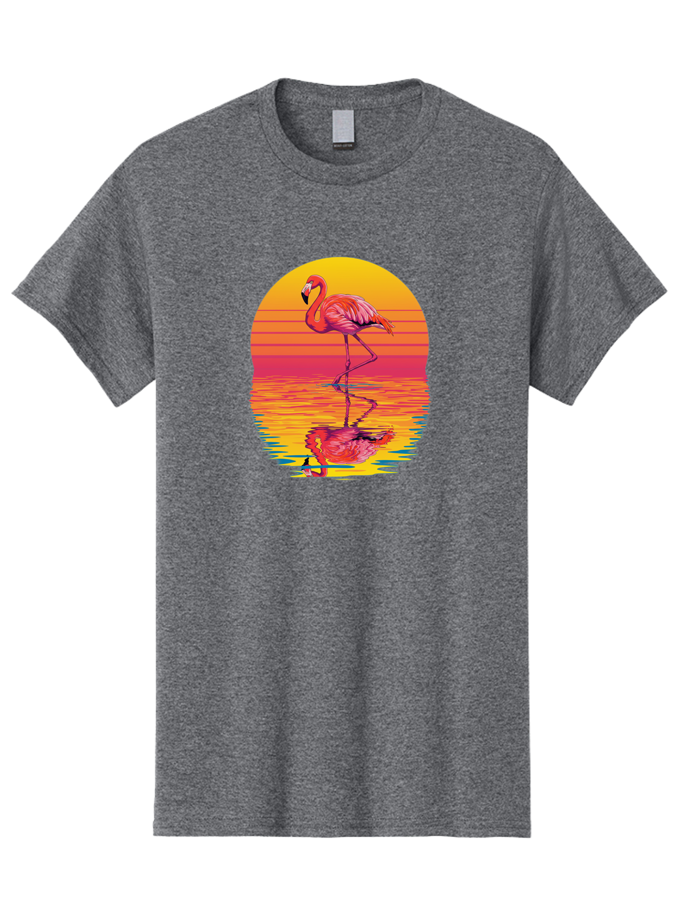 Flamingo-8 Men'S Graphic Tee, 100% Cotton, Comfortable Casual Summer Wear, Machine Washable, Vintage Camera, Old Camera, Antique Camera, Black Camera, Classic Photography, Photography Equipment, Nostalgic Device, Film Camera, Camera Art Bai839