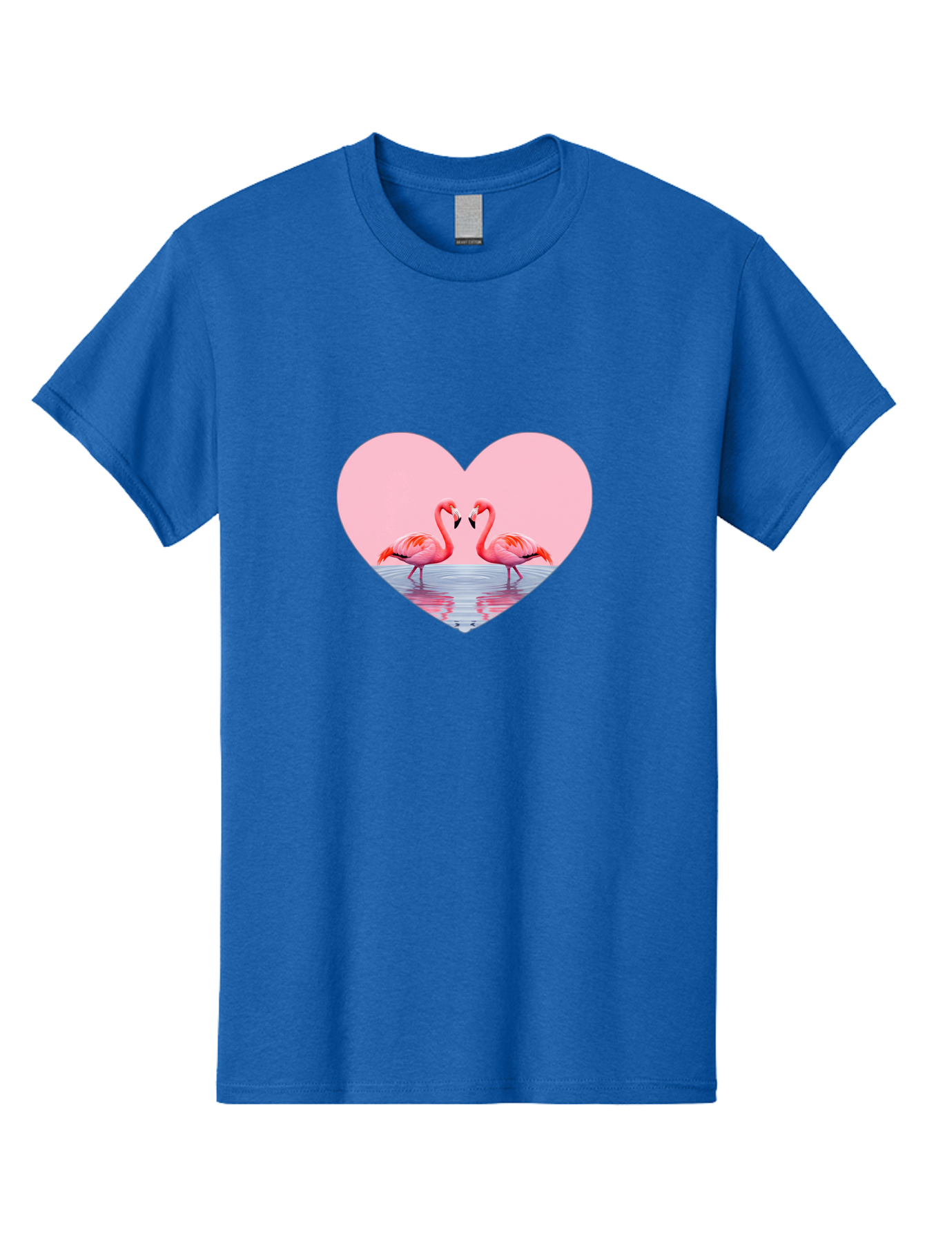 Flamingo-Couple-Heart Men'S Graphic Tee, 100% Cotton, Comfortable Casual Summer Wear, Machine Washable, Vintage Camera, Old Camera, Antique Camera, Black Camera, Classic Photography, Photography Equipment, Nostalgic Device, Film Camera, Bai840