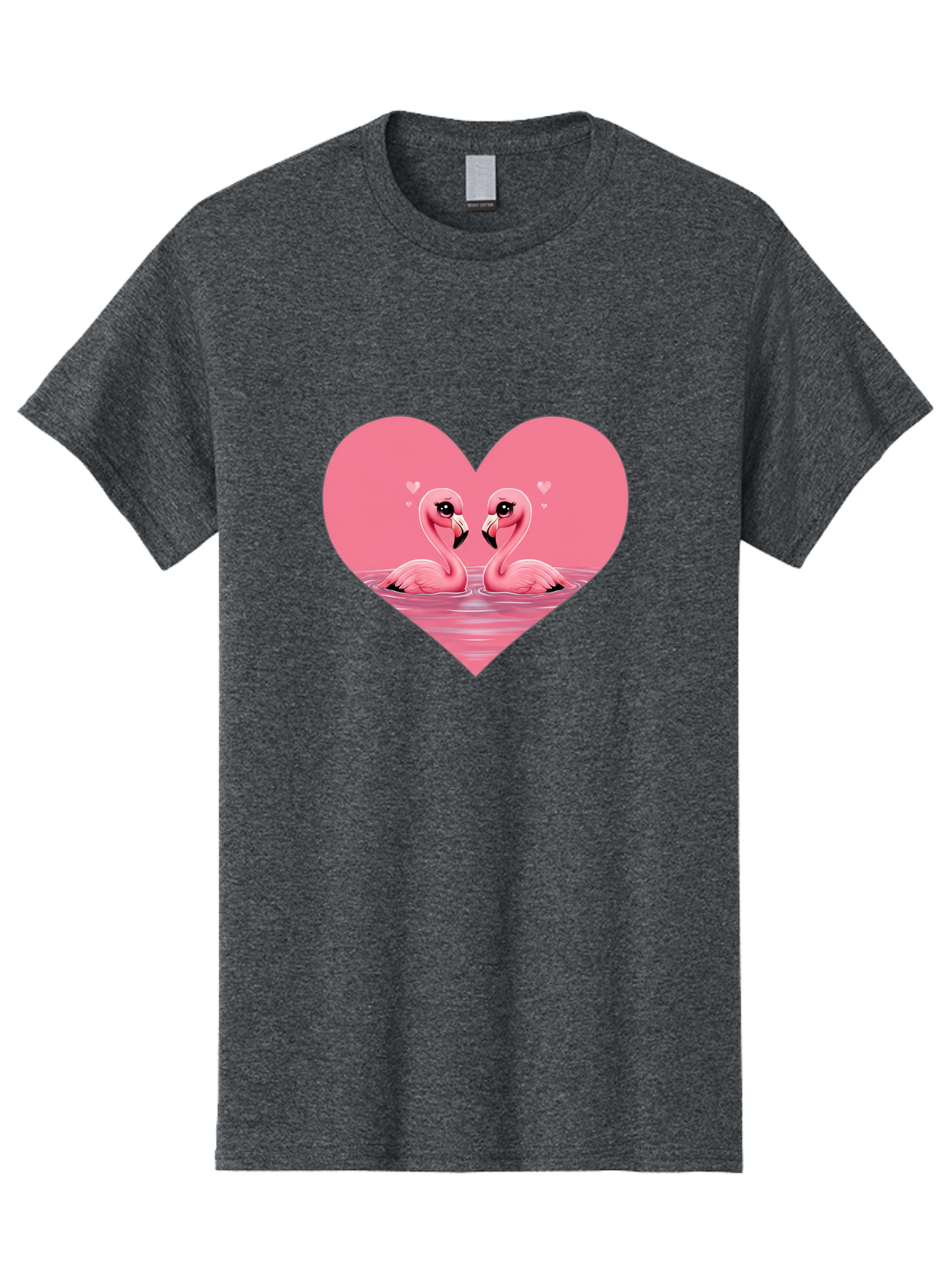 Flamingo-Couple Men'S Graphic Tee, 100% Cotton, Comfortable Casual Summer Wear, Machine Washable, Vintage Camera, Old Camera, Antique Camera, Black Camera, Classic Photography, Photography Equipment, Nostalgic Device, Film Camera, Camera Art Bai841