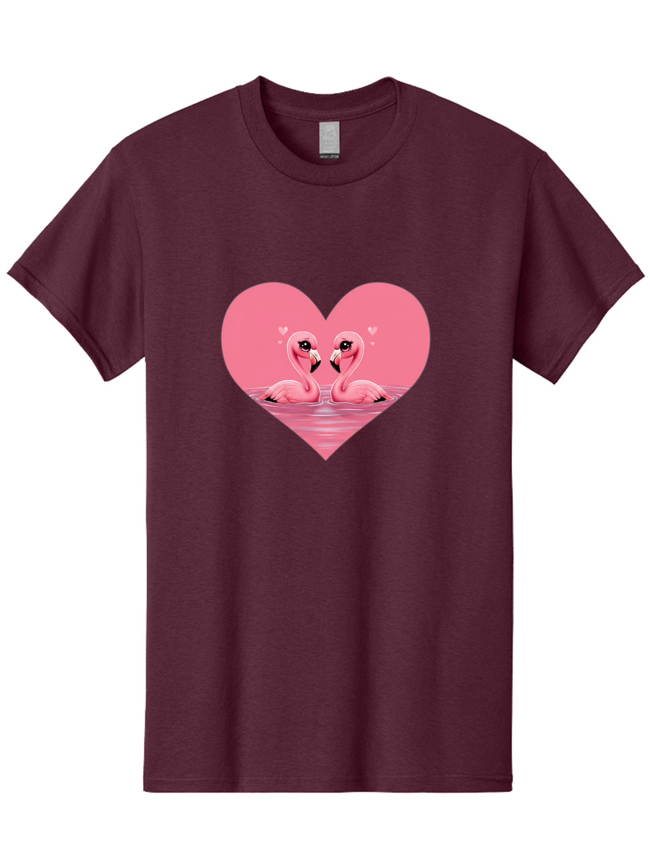 Flamingo-Couple Men'S Graphic Tee, 100% Cotton, Comfortable Casual Summer Wear, Machine Washable, Vintage Camera, Old Camera, Antique Camera, Black Camera, Classic Photography, Photography Equipment, Nostalgic Device, Film Camera, Camera Art Bai841