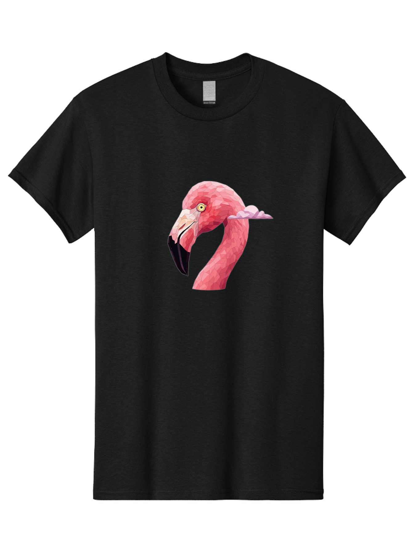 Flamingo-Head Men'S Graphic Tee, 100% Cotton, Comfortable Casual Summer Wear, Machine Washable, Vintage Camera, Old Camera, Antique Camera, Black Camera, Classic Photography, Photography Equipment, Nostalgic Device, Film Camera, Camera Art Bai842